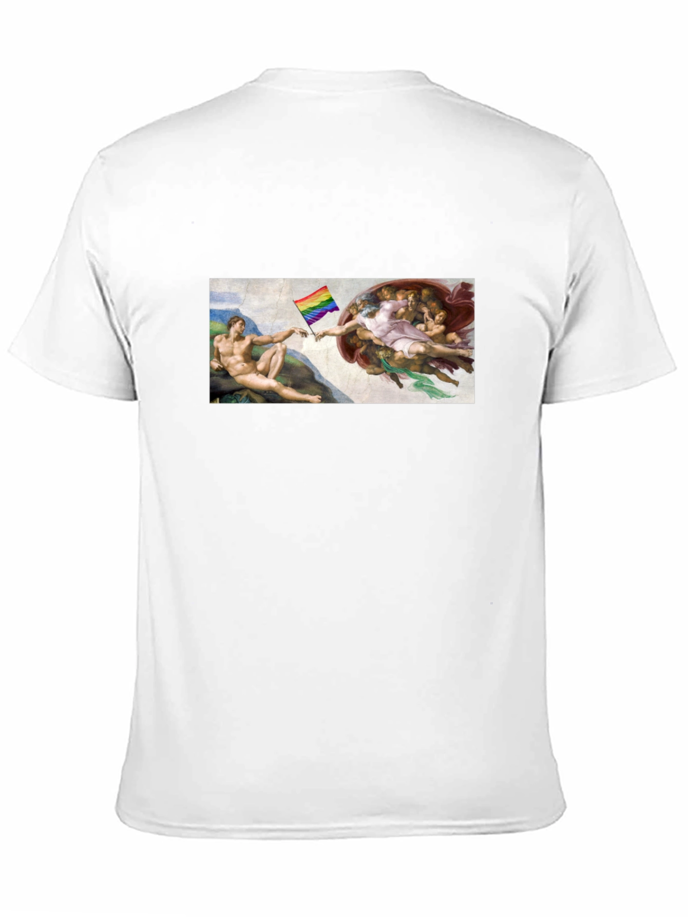 LGBTQ+ Creation of Adam Black T-Shirt
