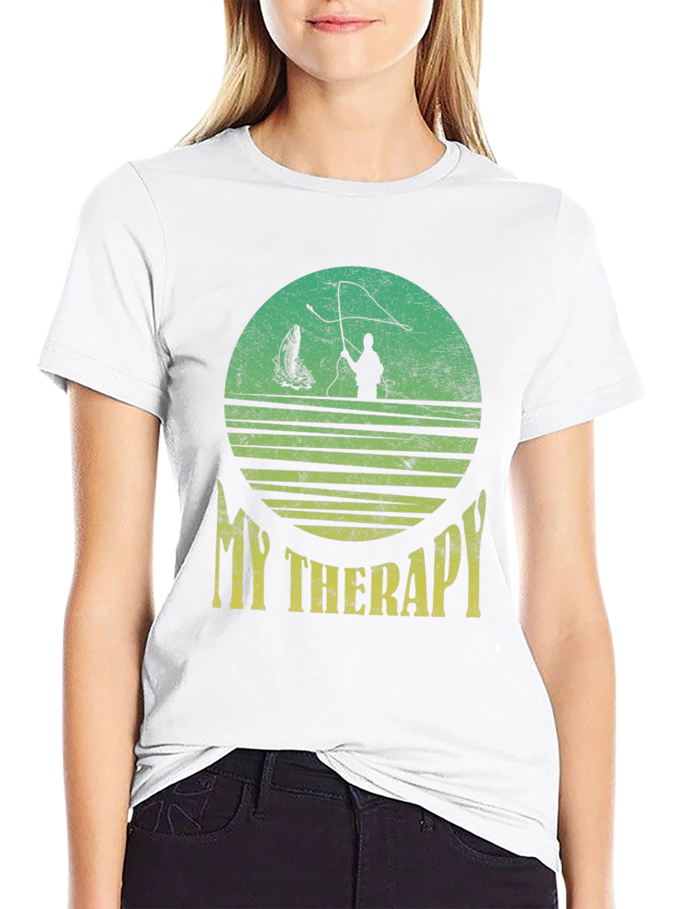 Fishing Therapy T-Shirt - Anglers Apparel