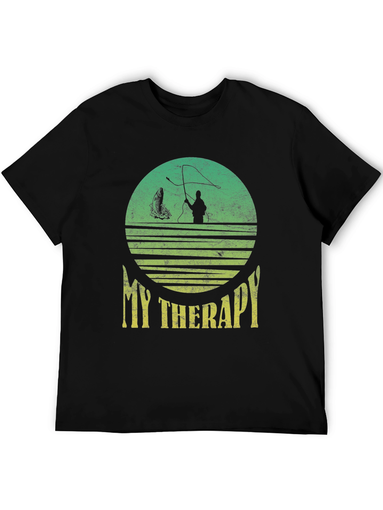 Fishing Therapy T-Shirt - Anglers Apparel