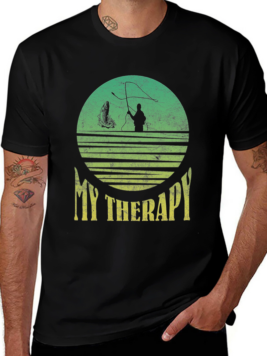Fishing Therapy T-Shirt - Anglers Apparel