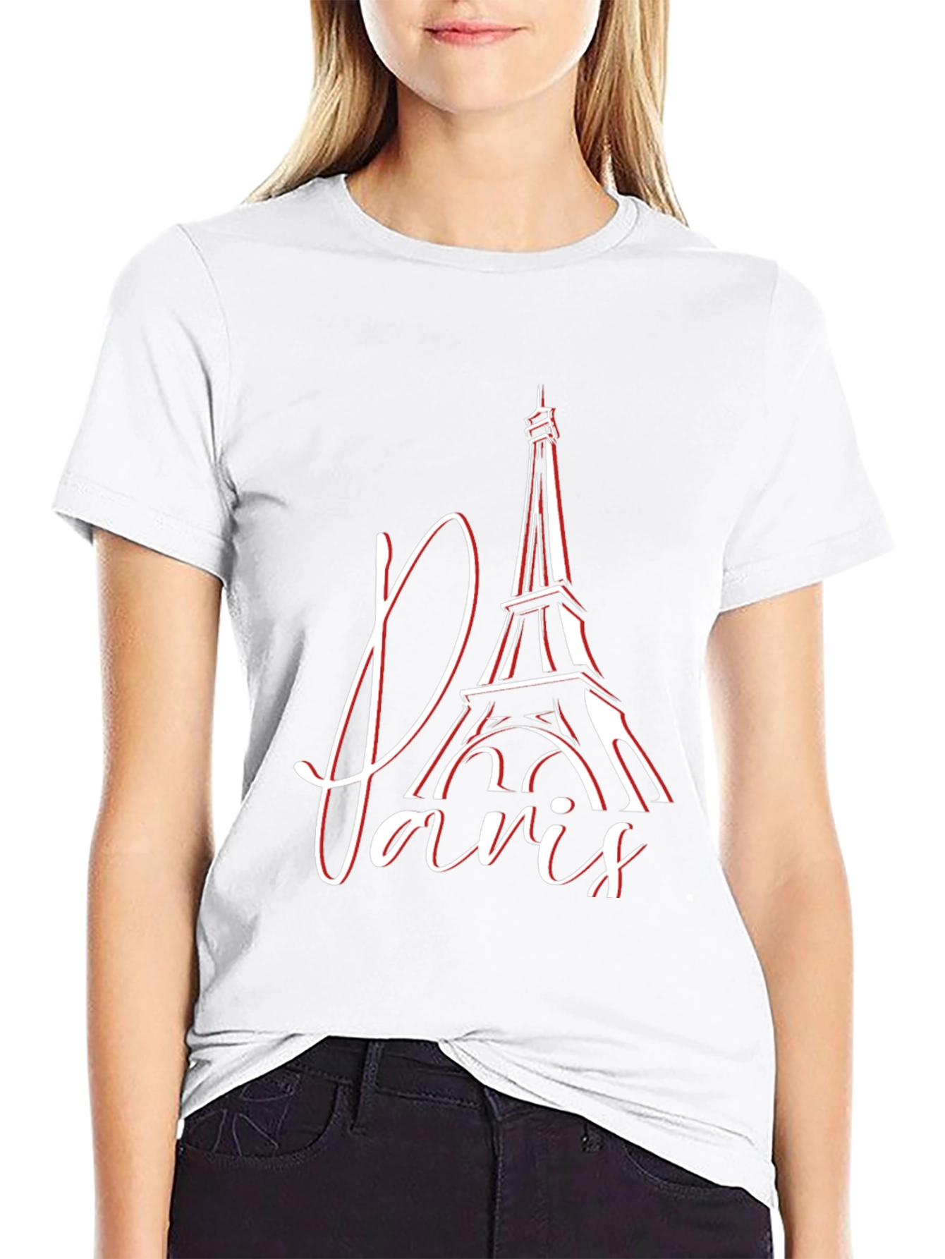 Paris Eiffel Tower Graphic Tee - Stylish Mens T-Shirt