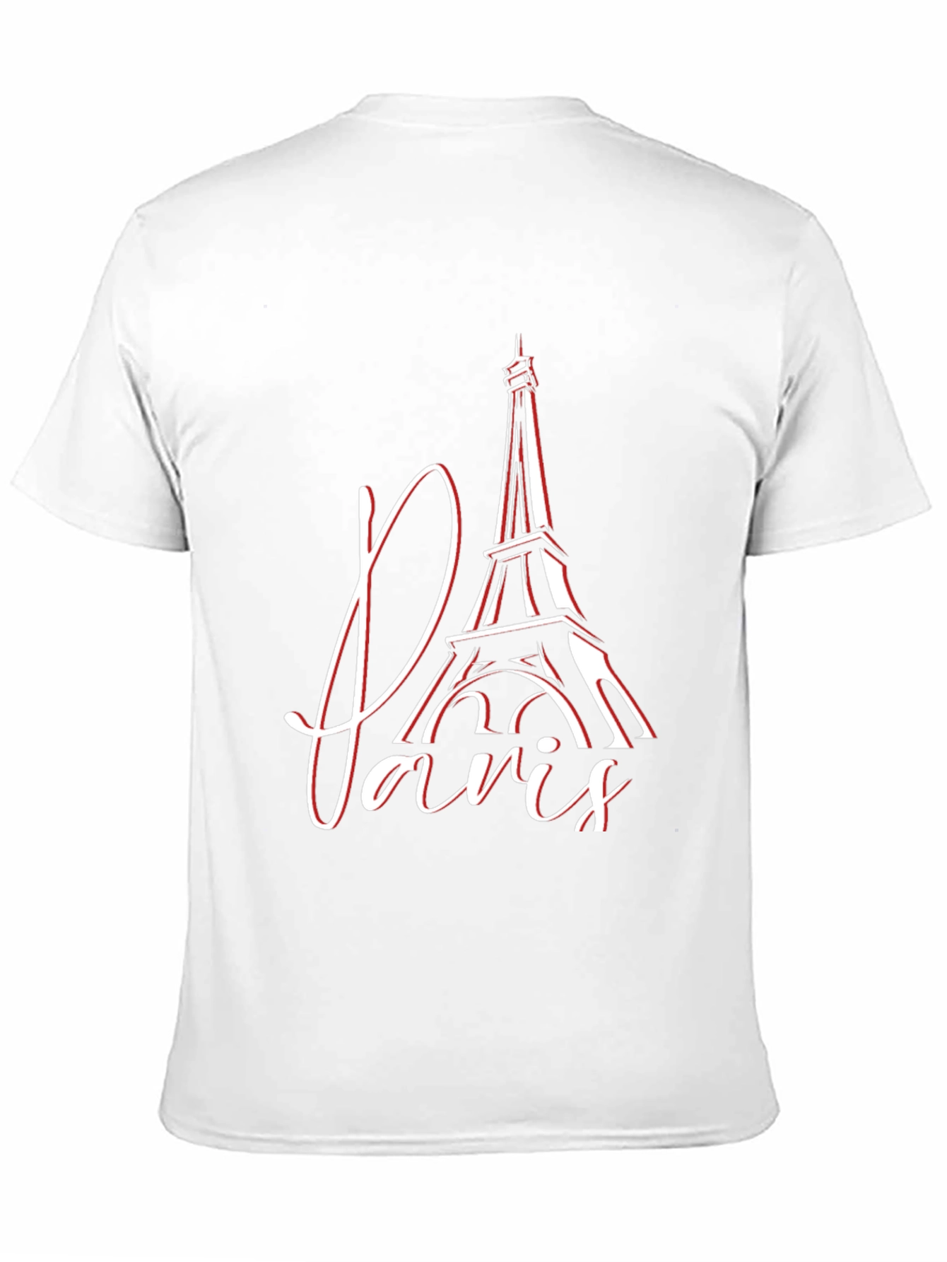 Paris Eiffel Tower Graphic Tee - Stylish Mens T-Shirt