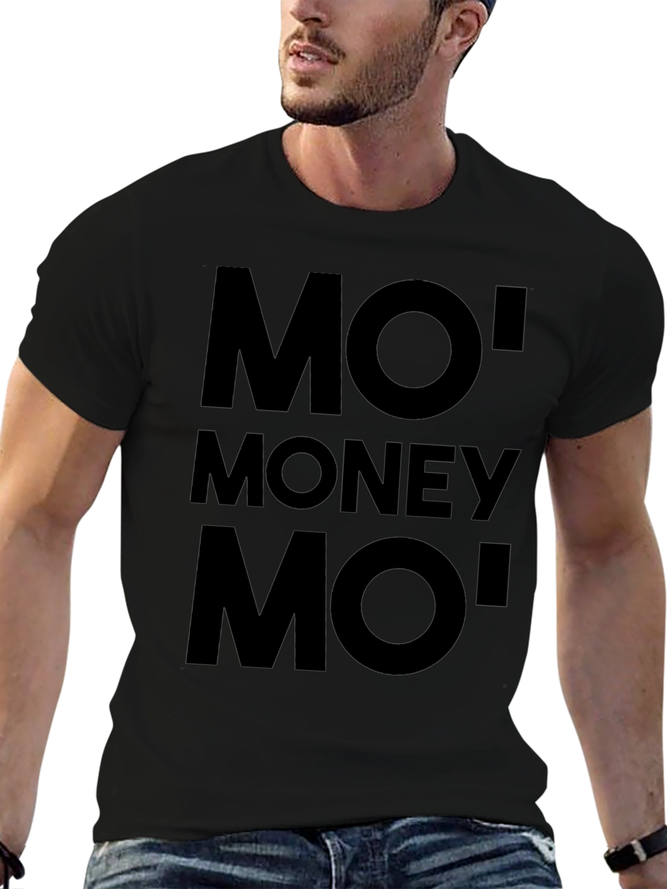 Mo Money Mo Problems Black Graphic Tee
