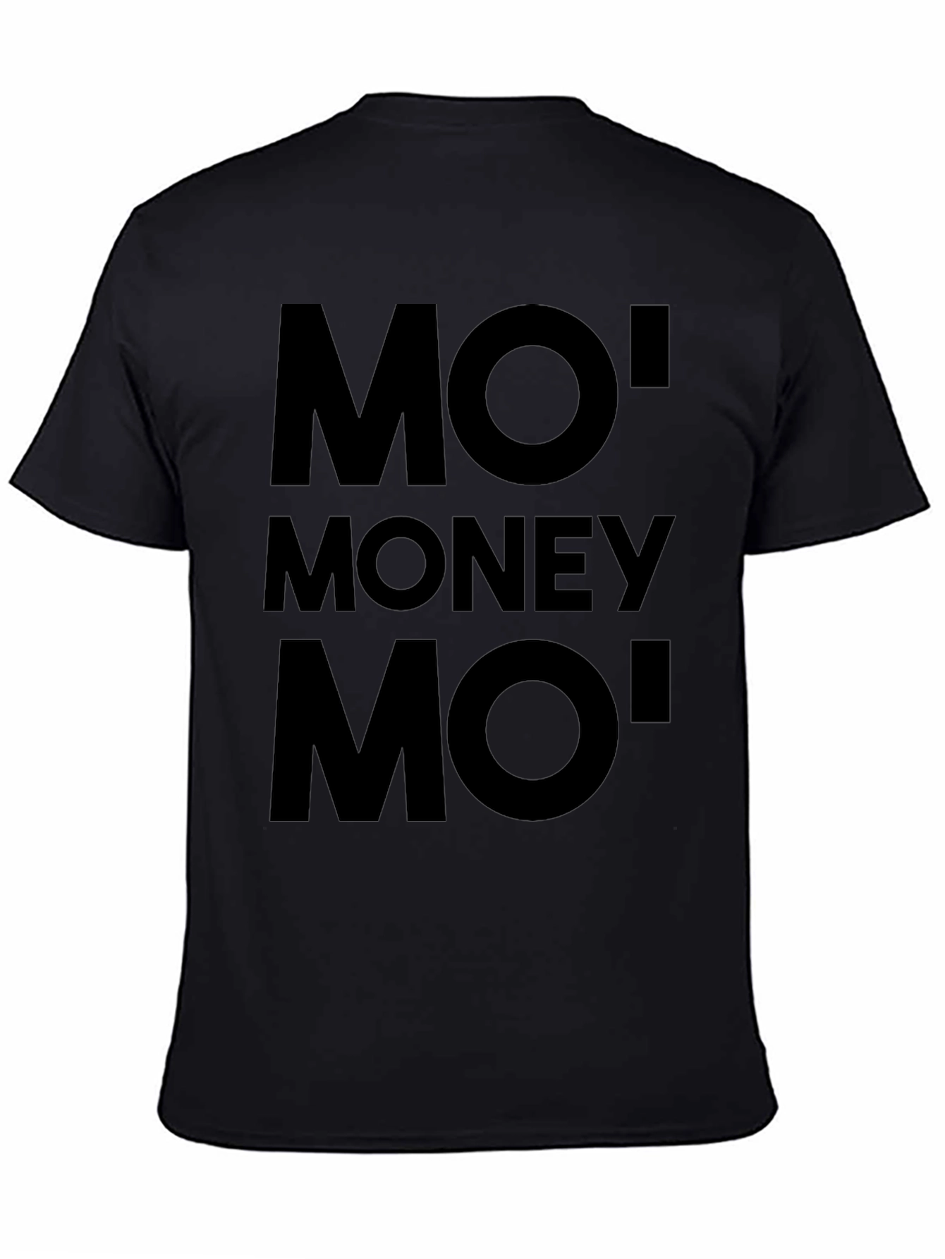 Mo Money Mo Problems Black Graphic Tee