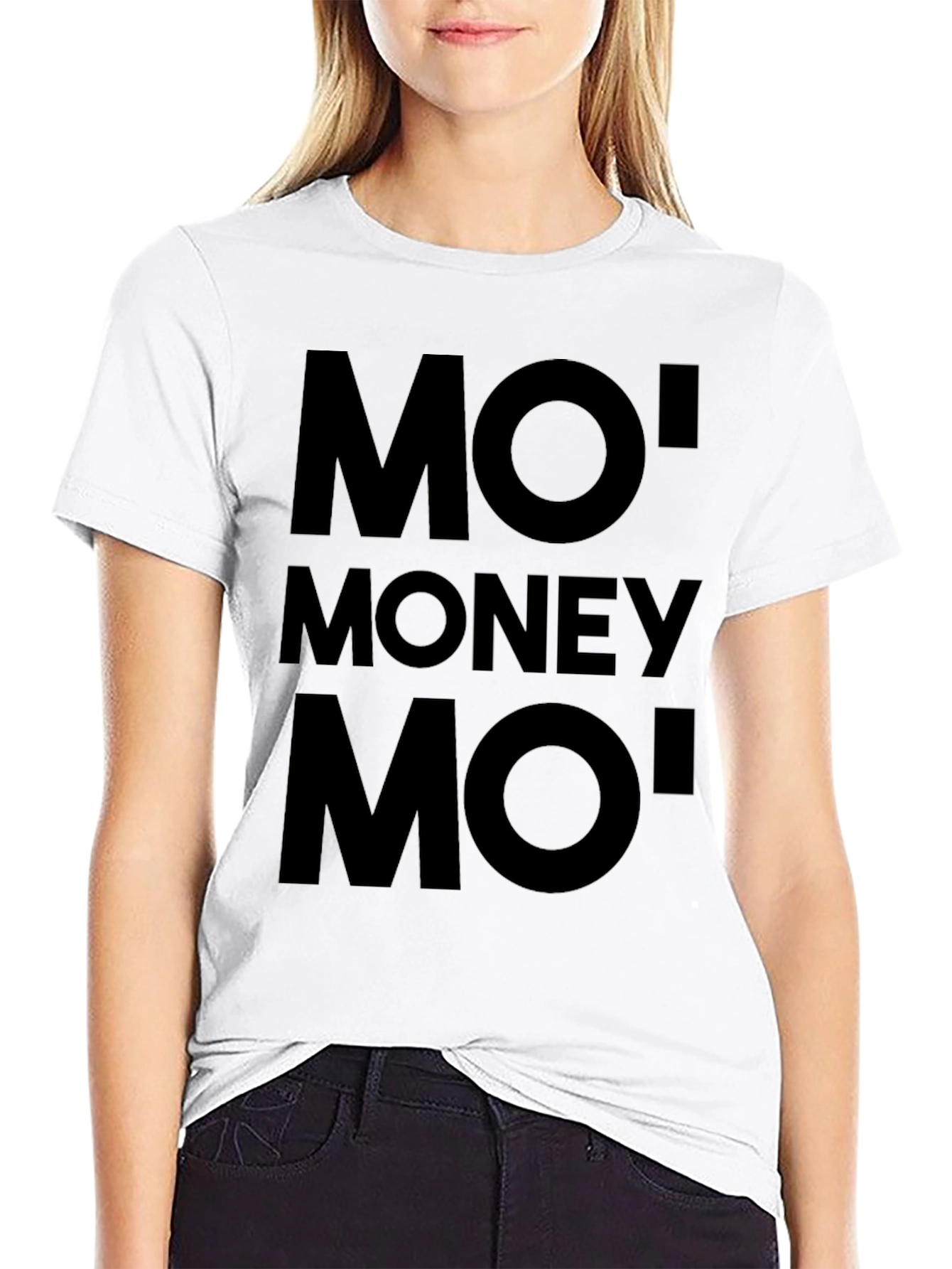 Mo Money Mo Problems Black Graphic Tee