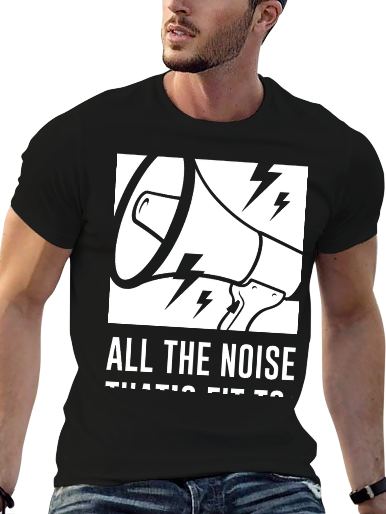 All The Noise Graphic T-Shirt