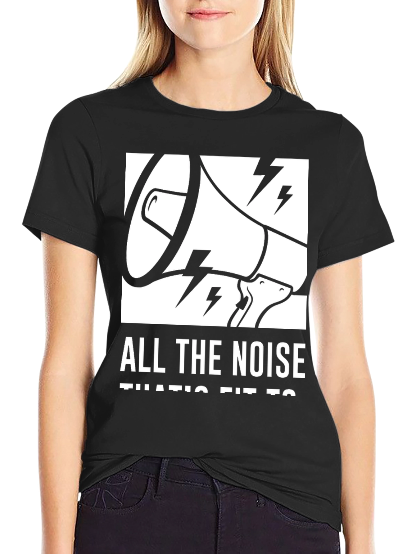 All The Noise Graphic T-Shirt