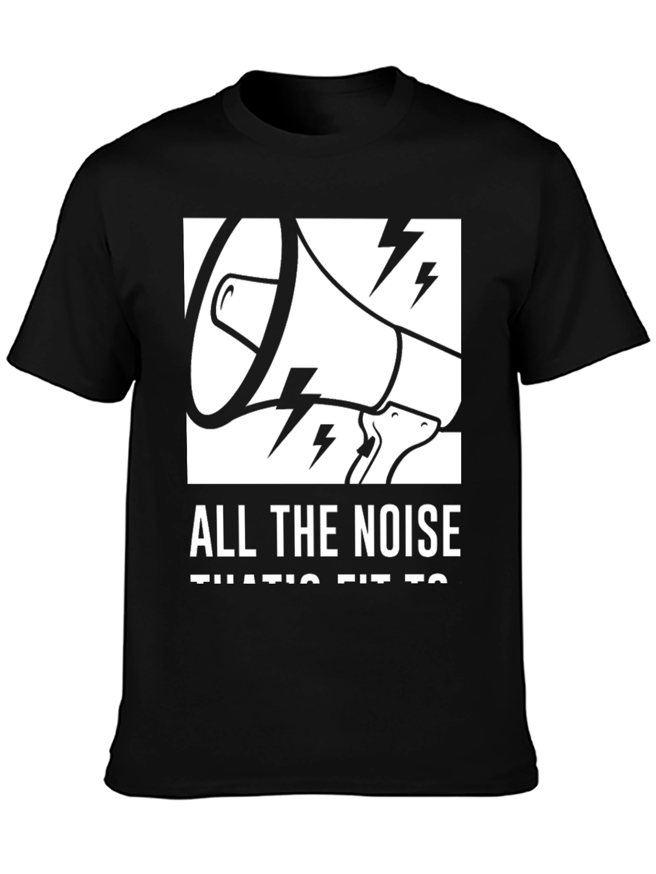 All The Noise Graphic T-Shirt