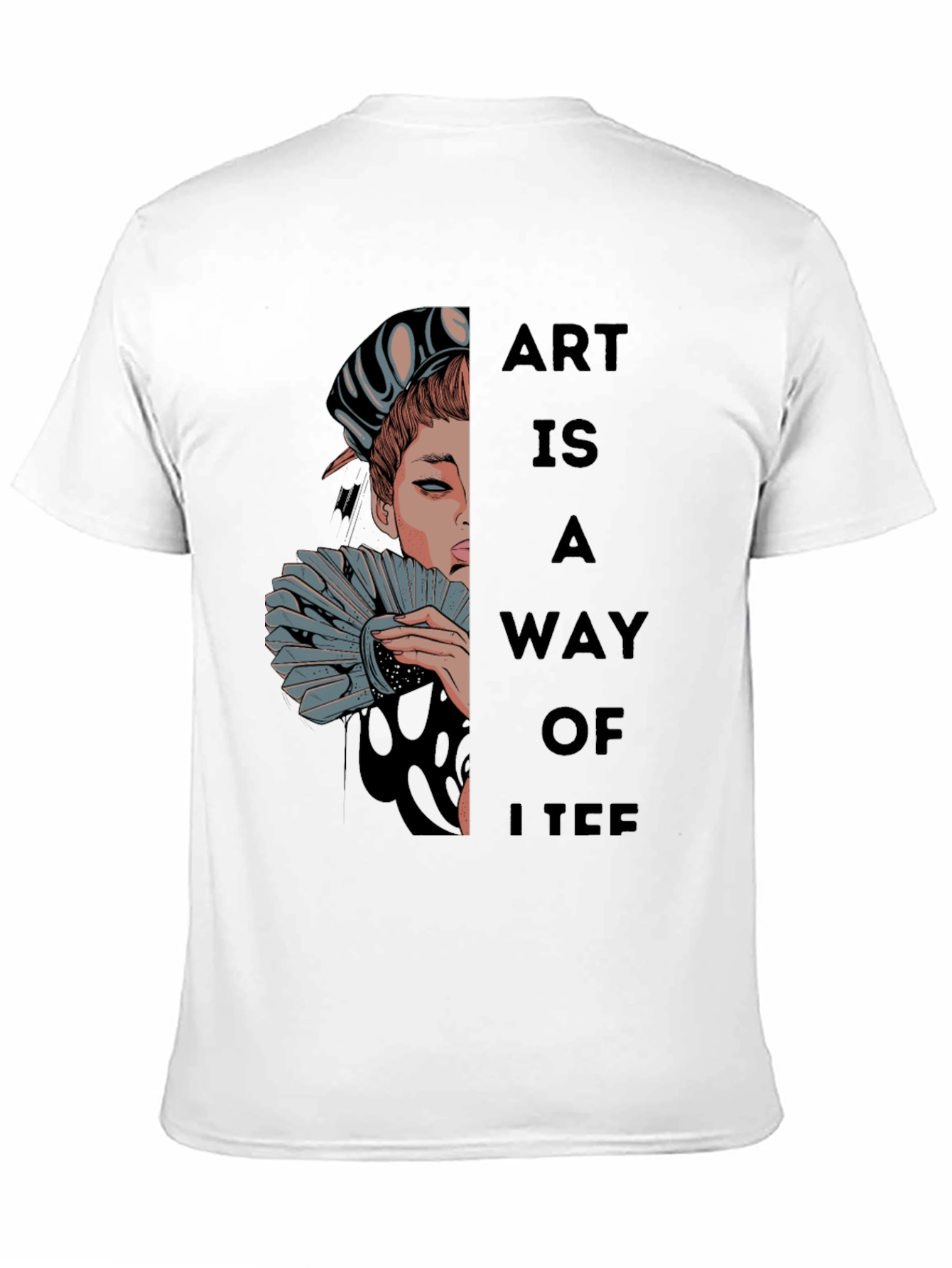 Art Is A Way Of Life Graphic Tee