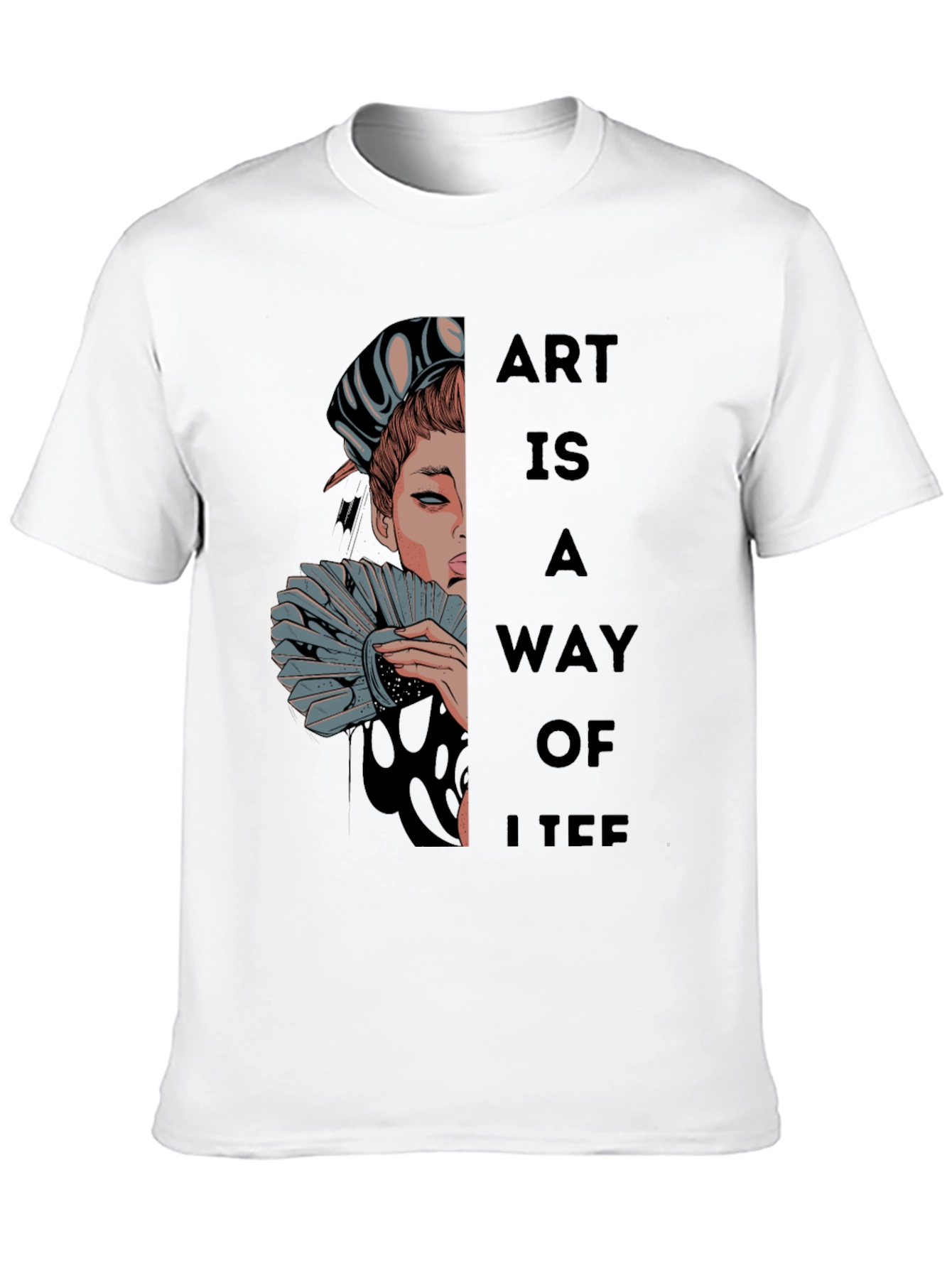 Art Is A Way Of Life Graphic Tee