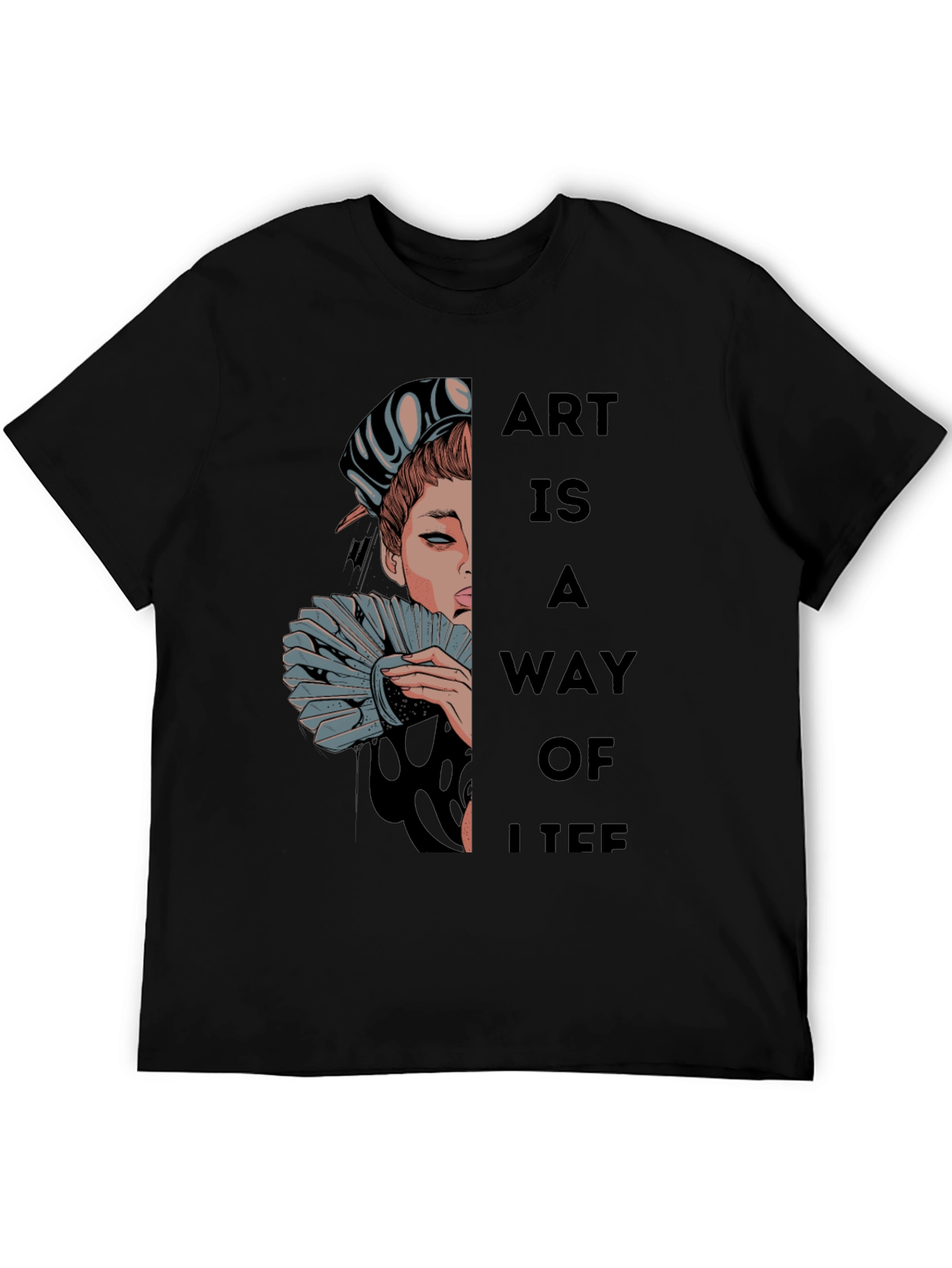 Art Is A Way Of Life Graphic Tee