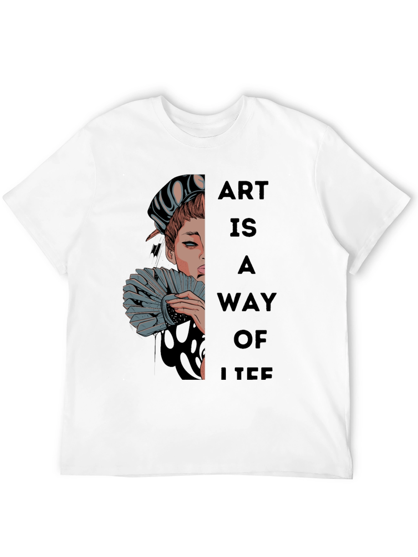 Art Is A Way Of Life Graphic Tee