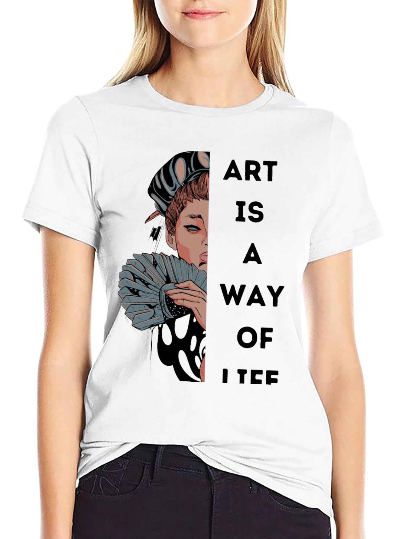 Art Is A Way Of Life Graphic Tee