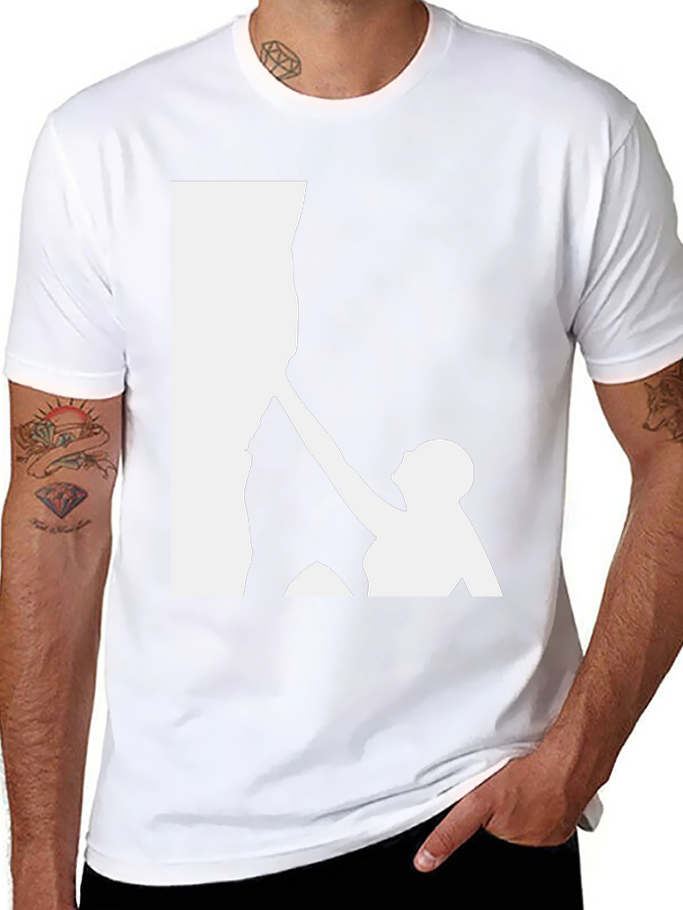 Rock Climbing Graphic Tee - Black