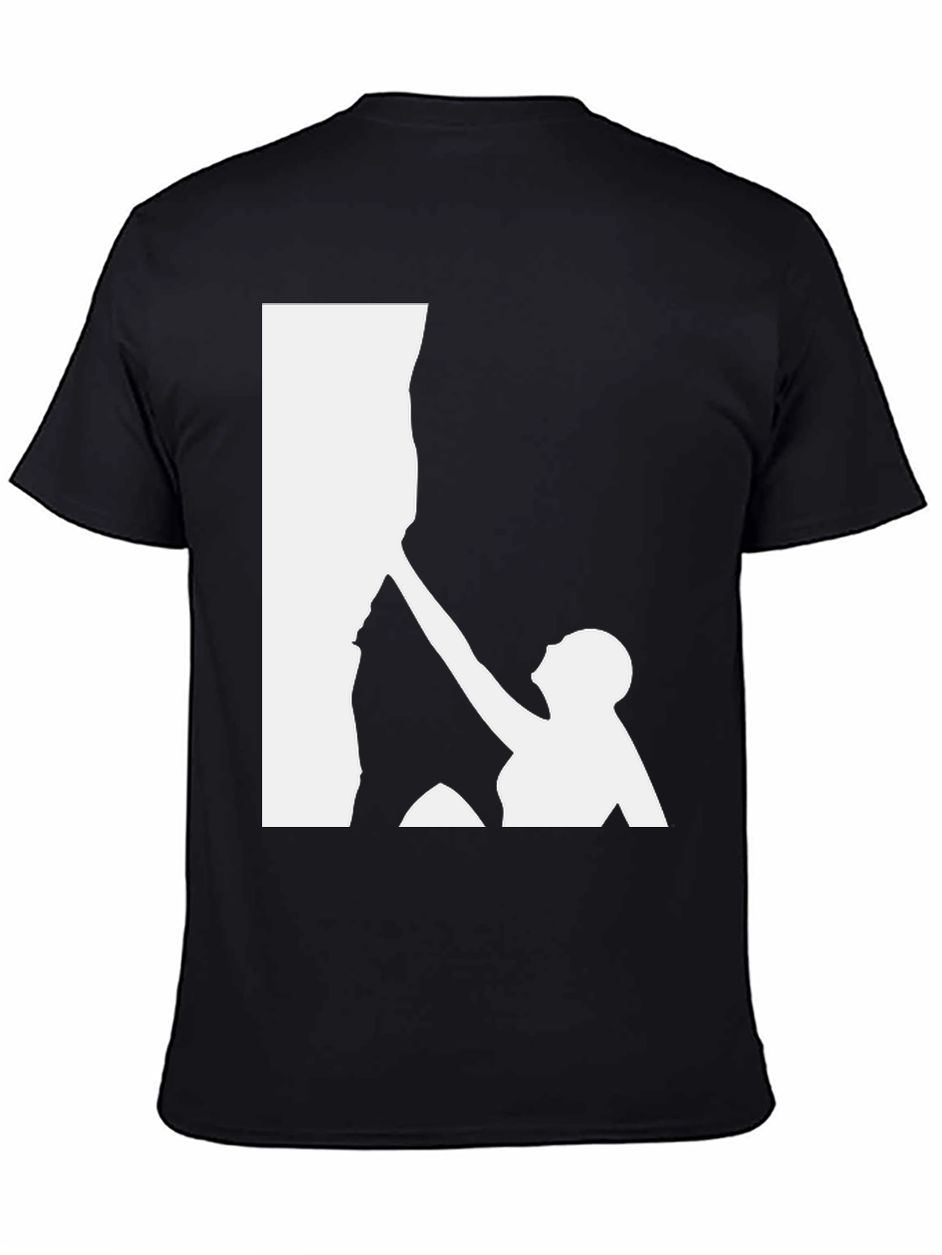 Rock Climbing Graphic Tee - Black