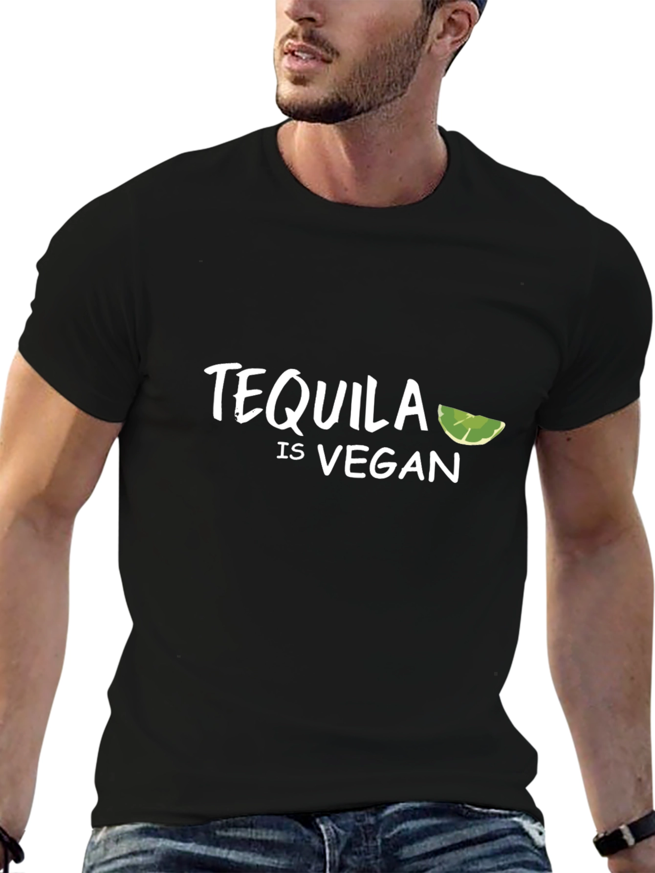 Tequila Is Vegan Graphic T-Shirt