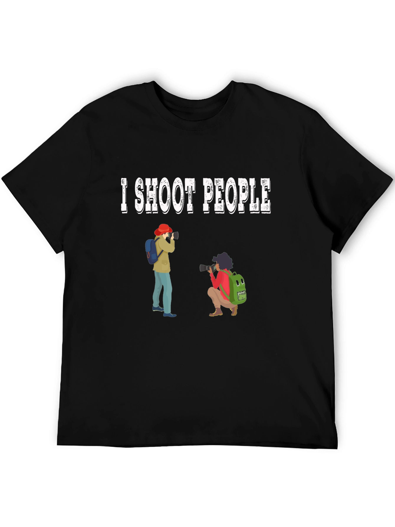 I Shoot People Funny Photographer T-Shirt