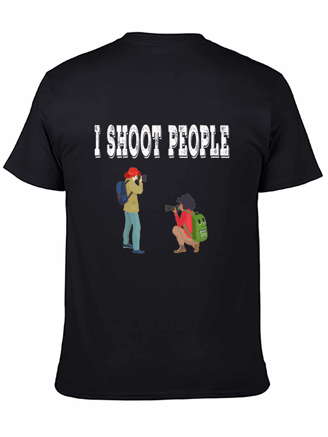 I Shoot People Funny Photographer T-Shirt