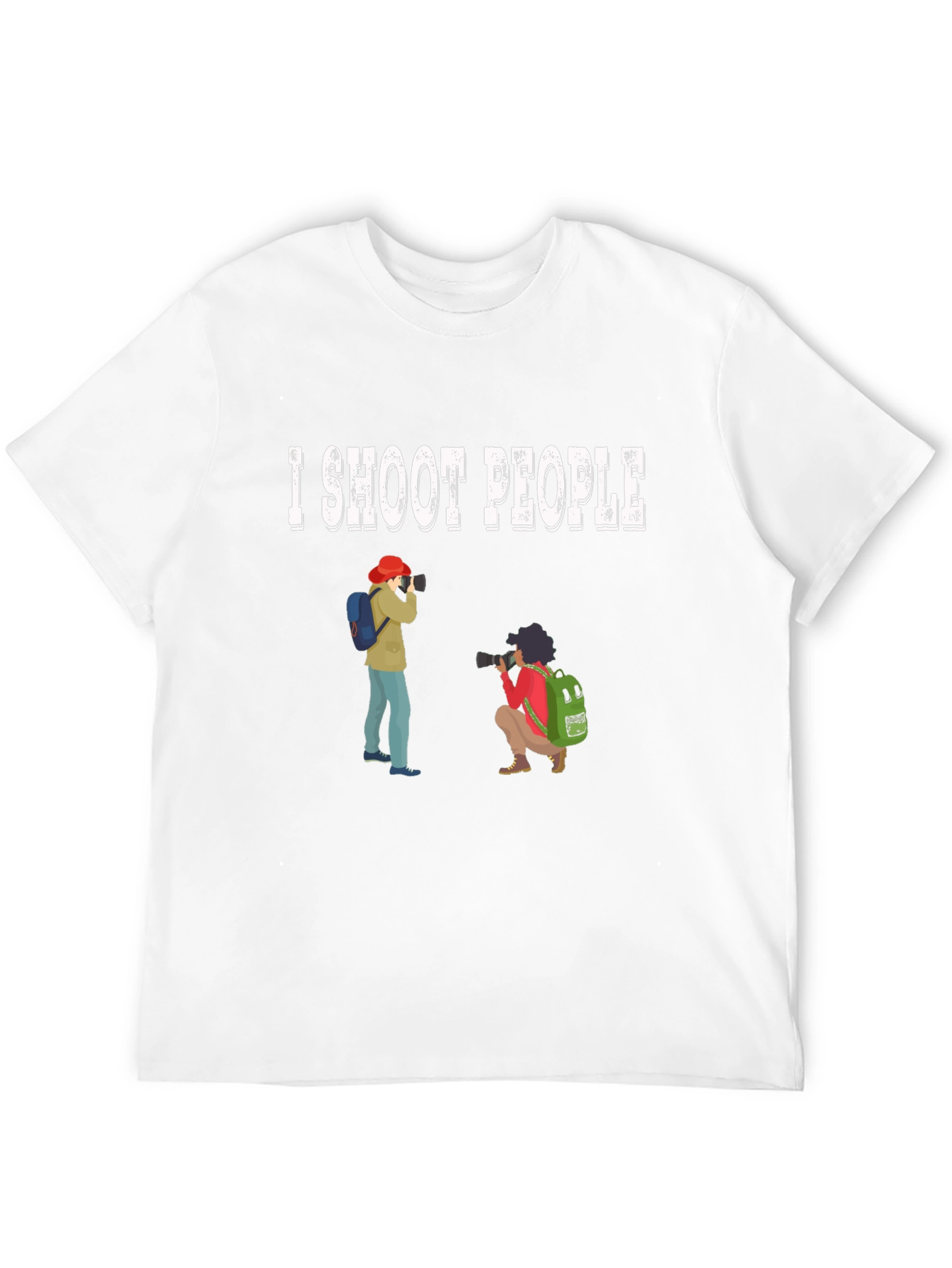 I Shoot People Funny Photographer T-Shirt