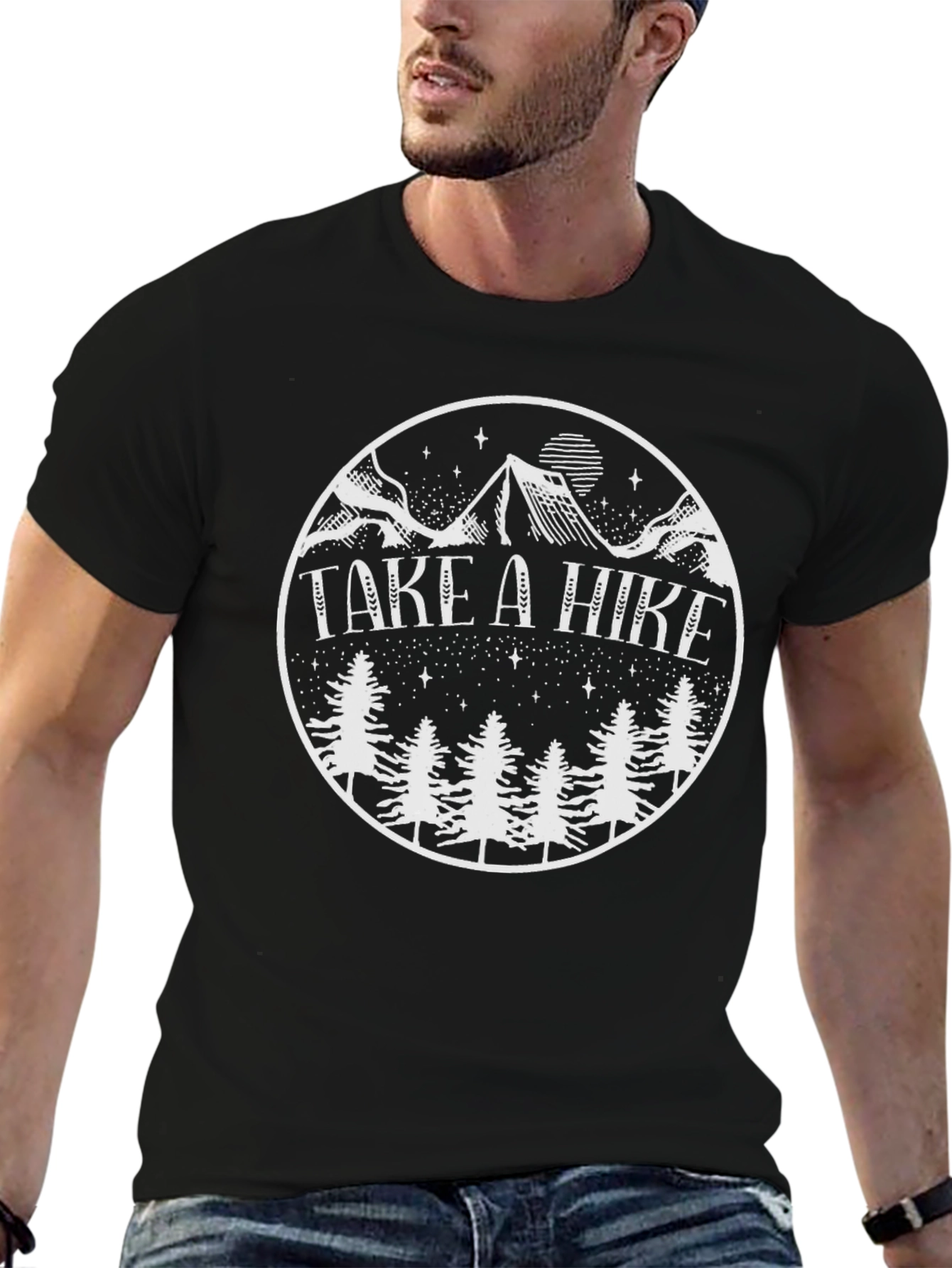 Take a Hike Graphic Tee - Mountain Adventure T-Shirt