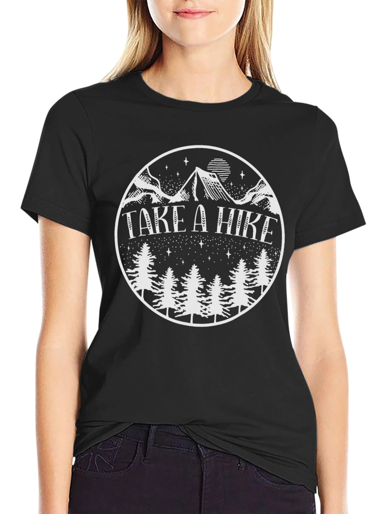 Take a Hike Graphic Tee - Mountain Adventure T-Shirt