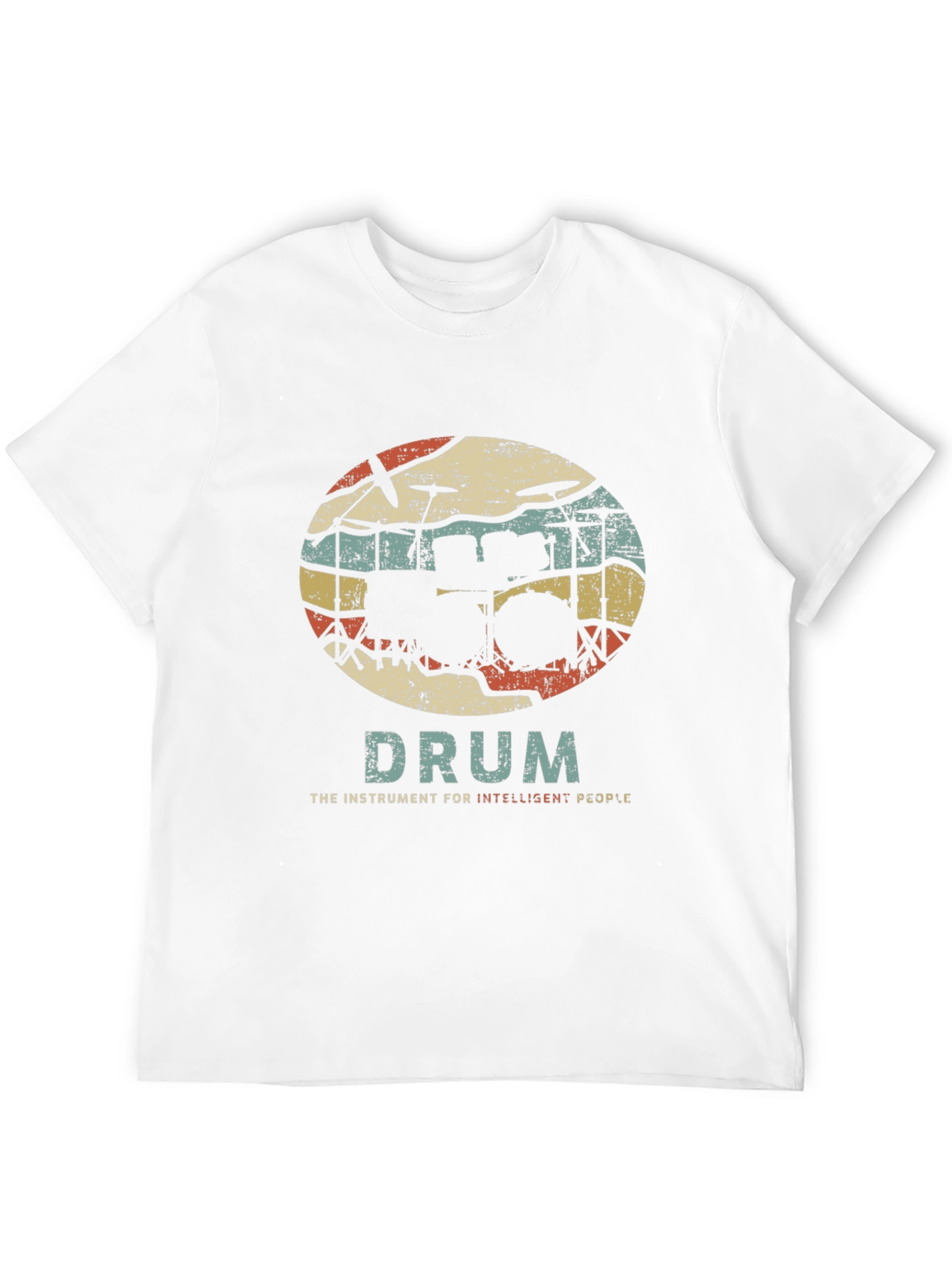 Drum Instrument Intelligent People T-Shirt