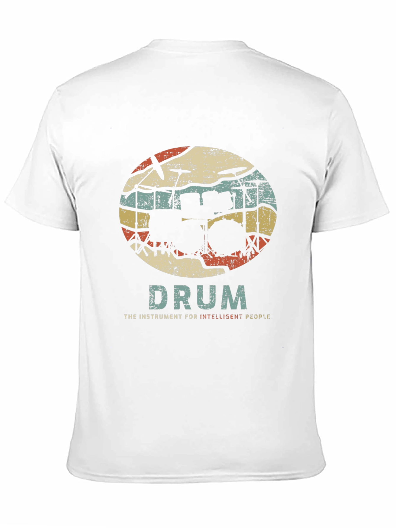 Drum Instrument Intelligent People T-Shirt