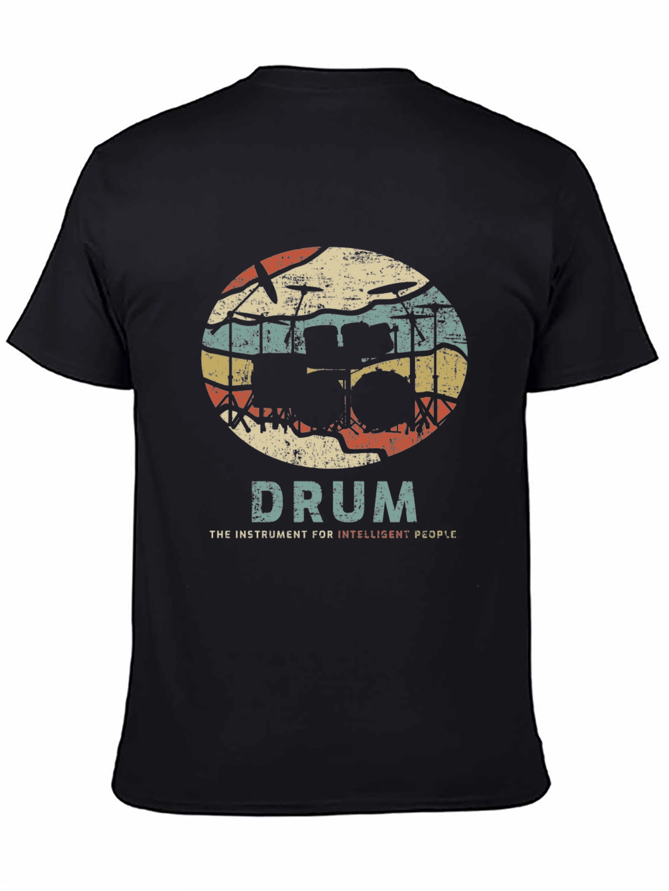 Drum Instrument Intelligent People T-Shirt