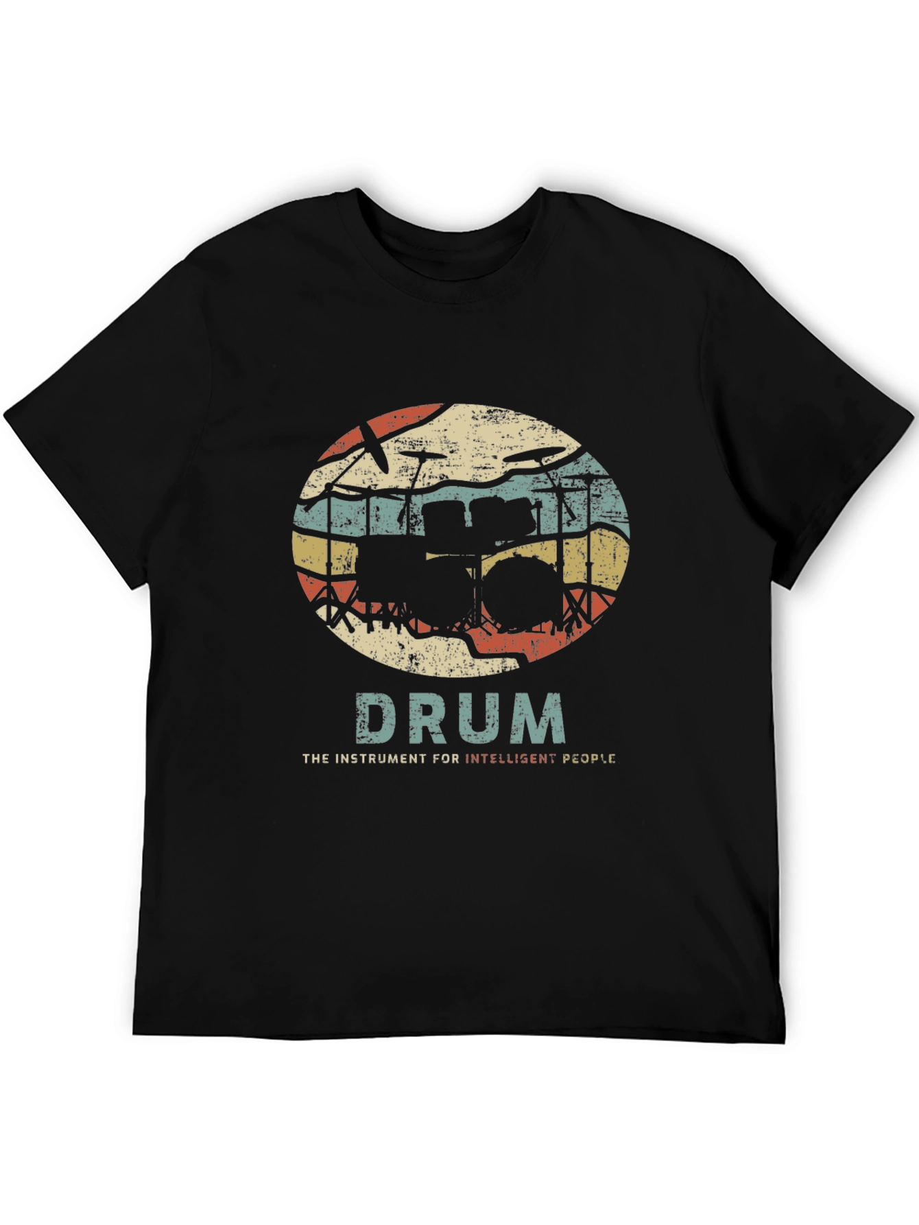 Drum Instrument Intelligent People T-Shirt