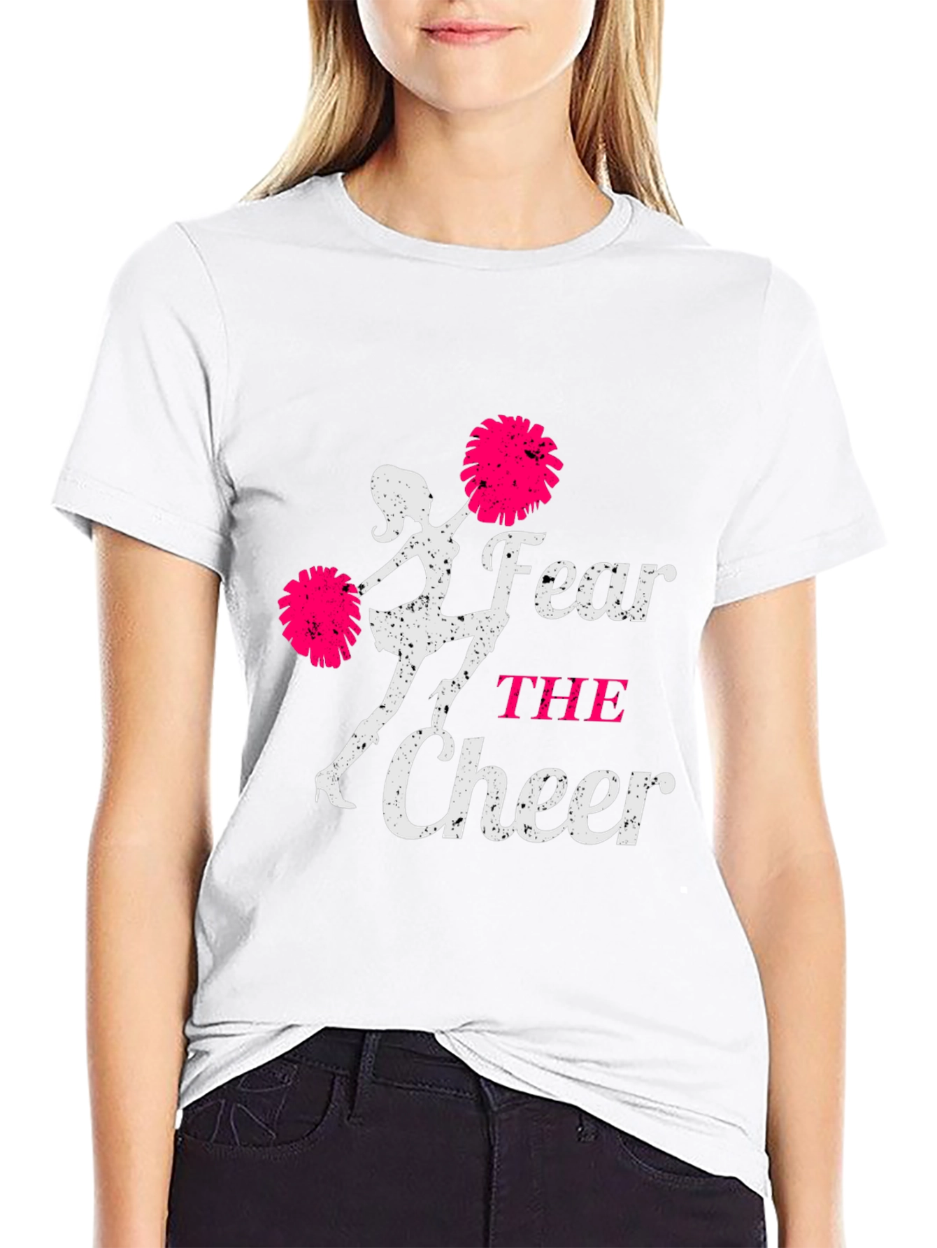 Fear the Cheer Graphic T-Shirt