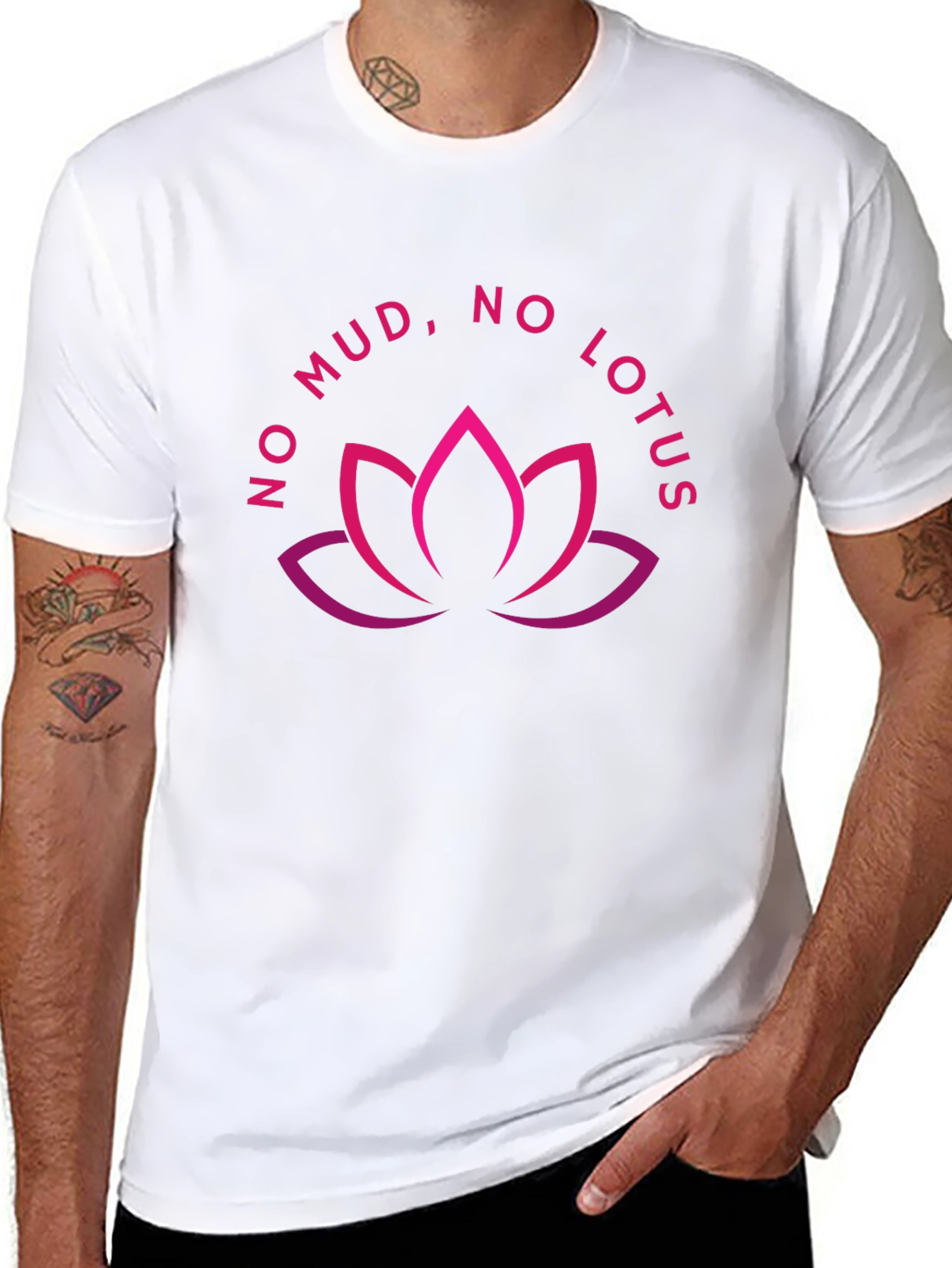 No Mud No Lotus Graphic Tee