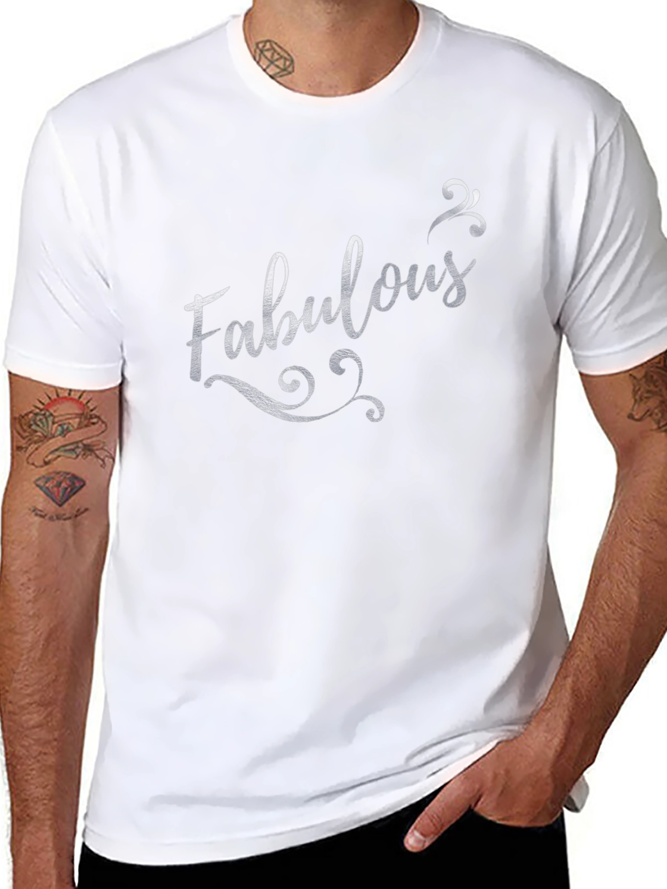 Fabulous Graphic T-Shirt - Stylish Mens Tee