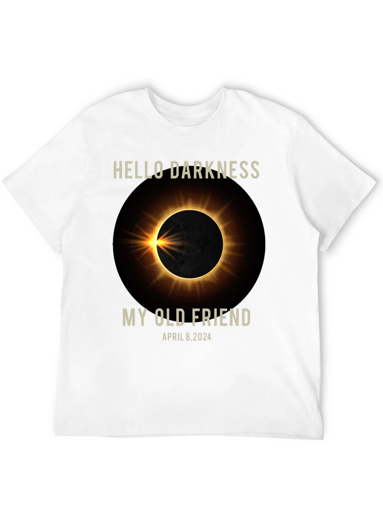 Hello Darkness Eclipse Tee - April 8 2024