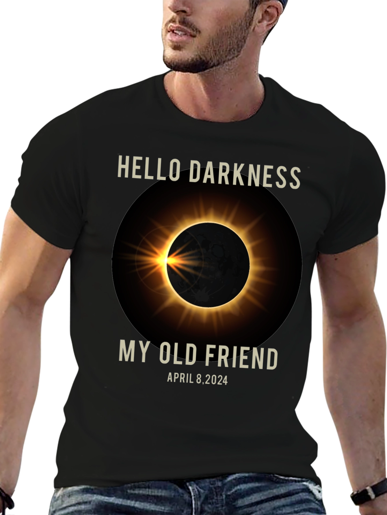 Hello Darkness Eclipse Tee - April 8 2024