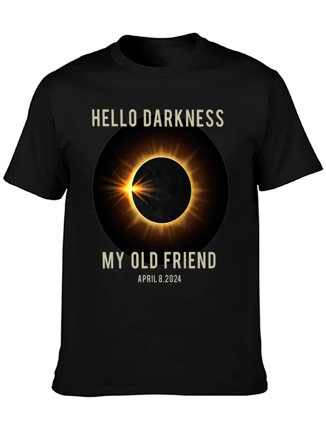 Hello Darkness Eclipse Tee - April 8 2024