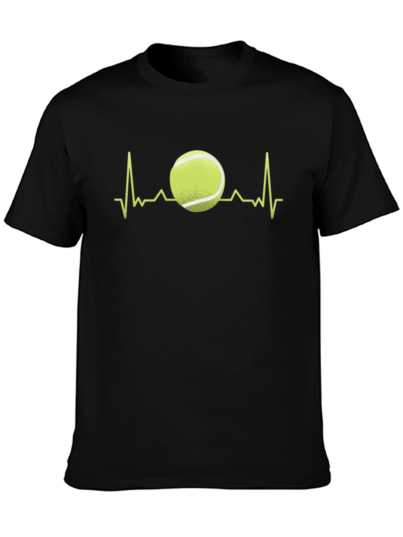 Tennis Heartbeat T-Shirt - Love for Tennis Tee