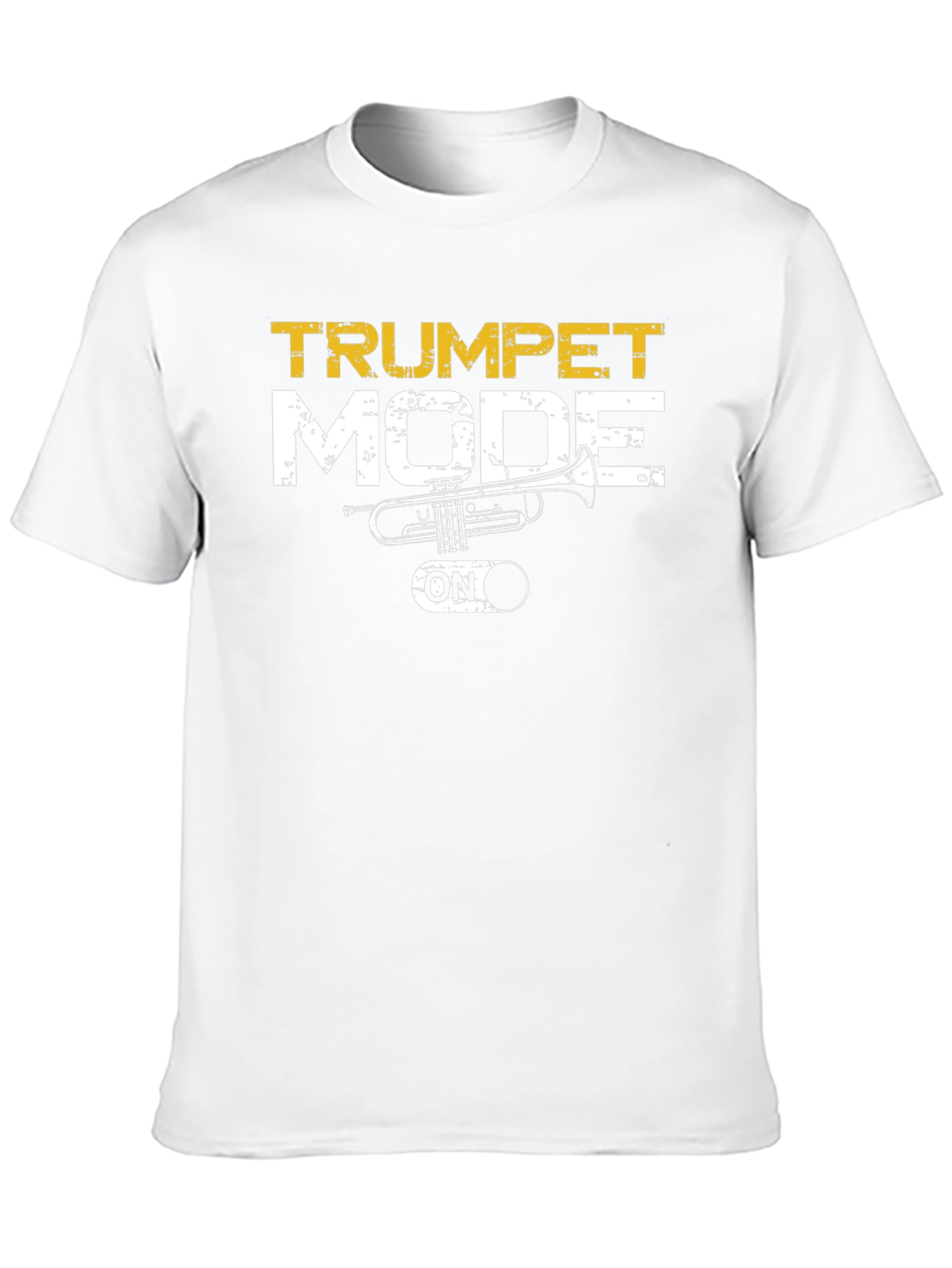 Trumpet Mode On Graphic T-Shirt - Musician Apparel