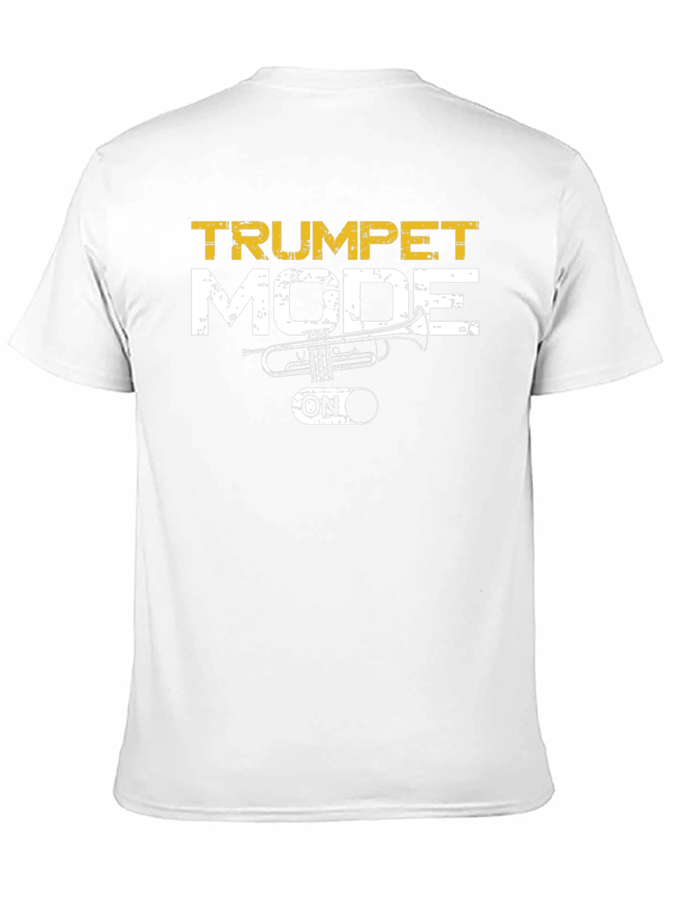 Trumpet Mode On Graphic T-Shirt - Musician Apparel