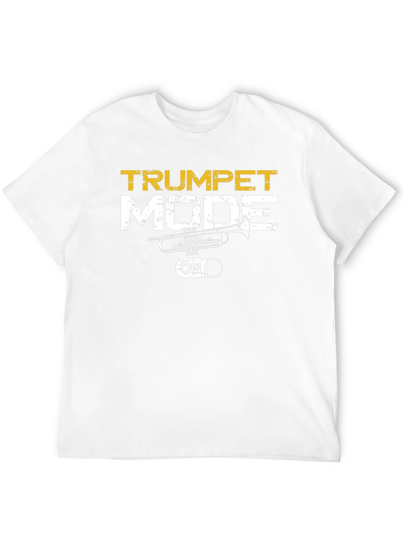 Trumpet Mode On Graphic T-Shirt - Musician Apparel