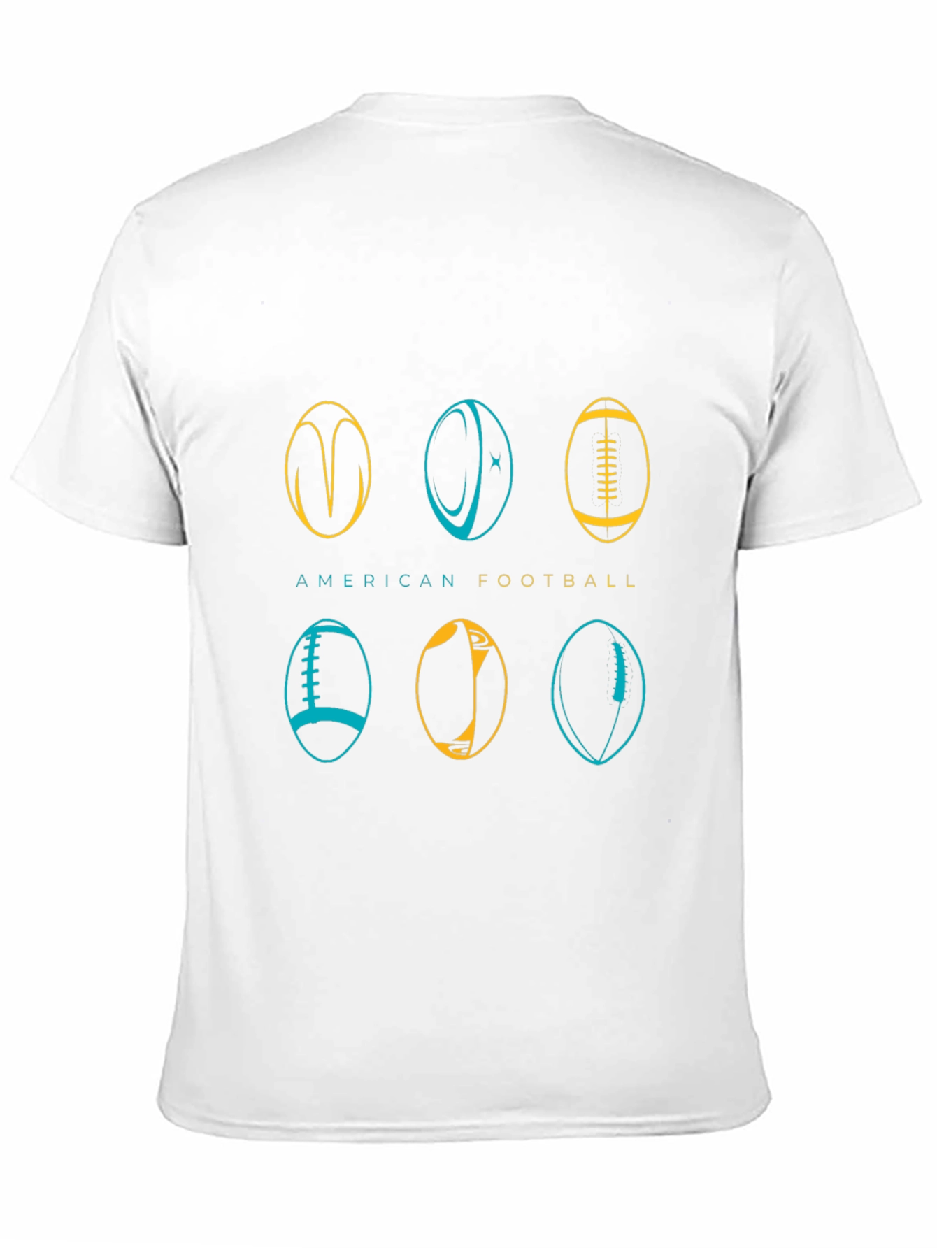 American Football T-Shirt - Graphic Design