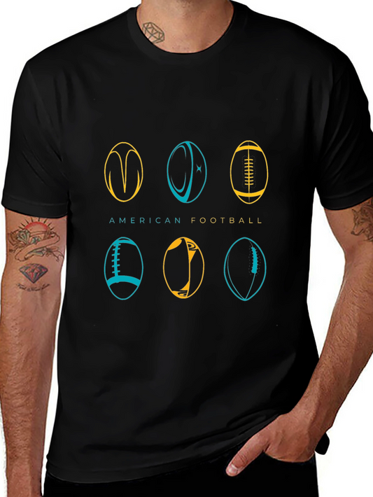 American Football T-Shirt - Graphic Design