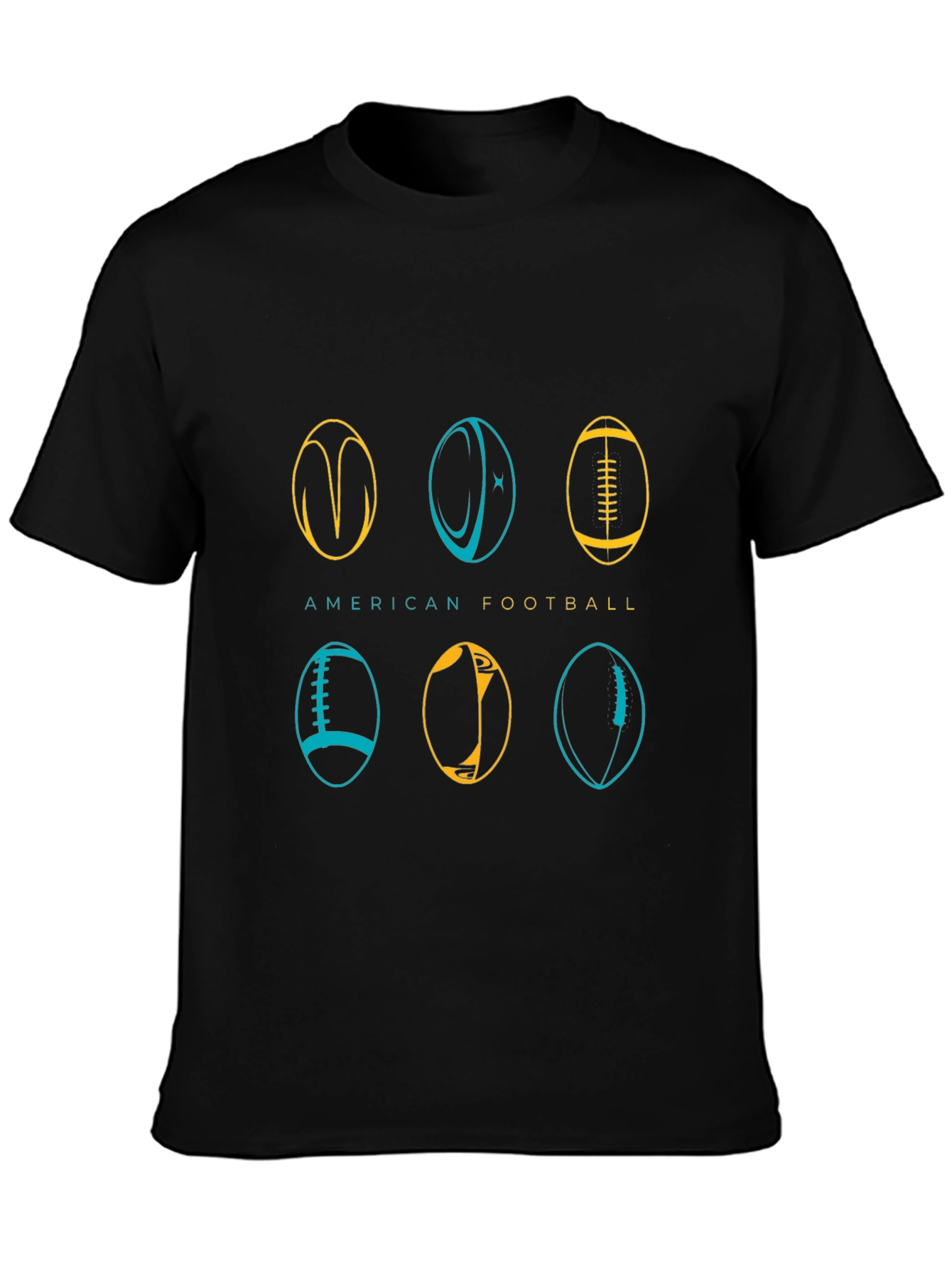 American Football T-Shirt - Graphic Design