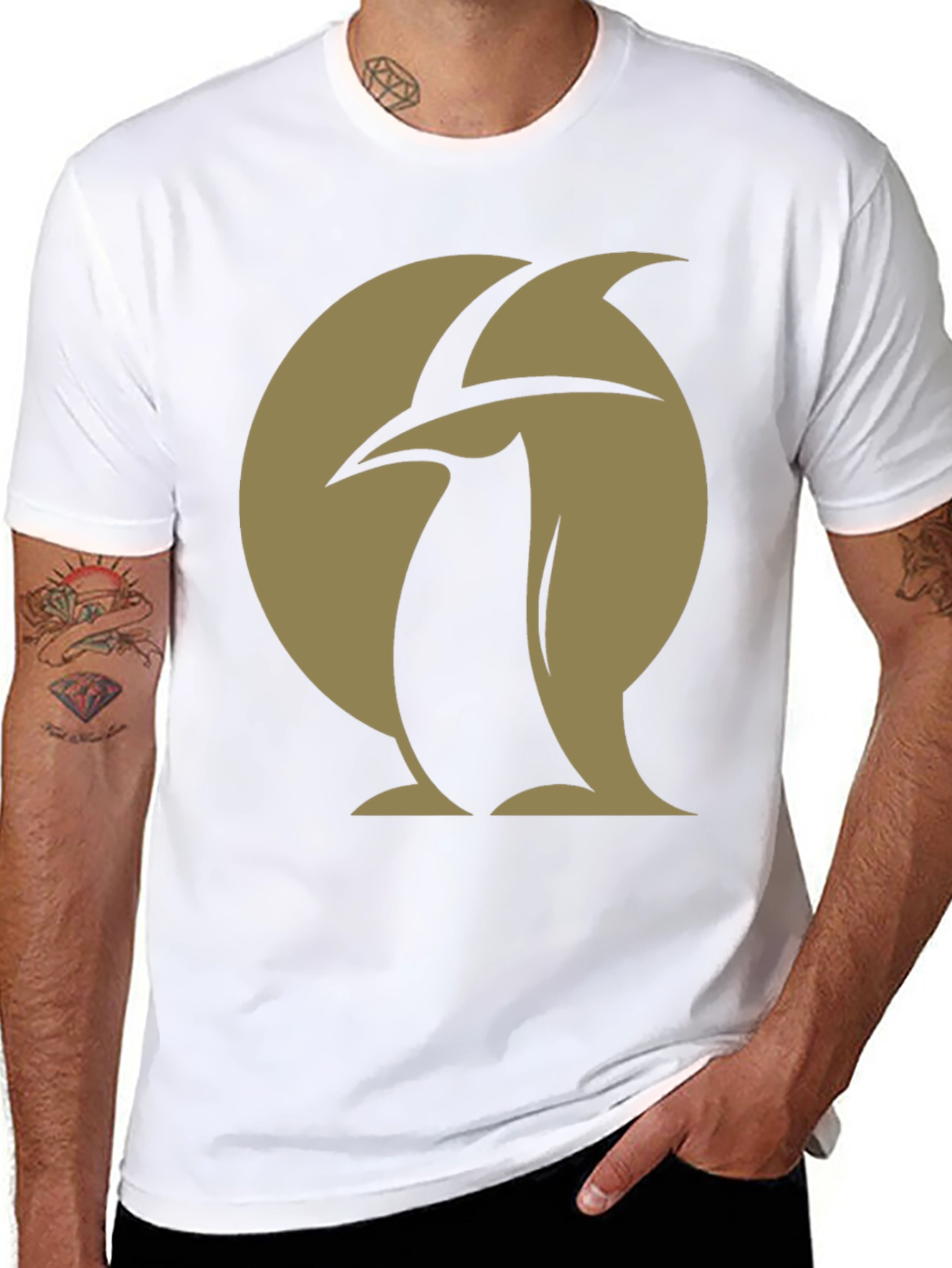Penguin Graphic Tee - Modern & Stylish