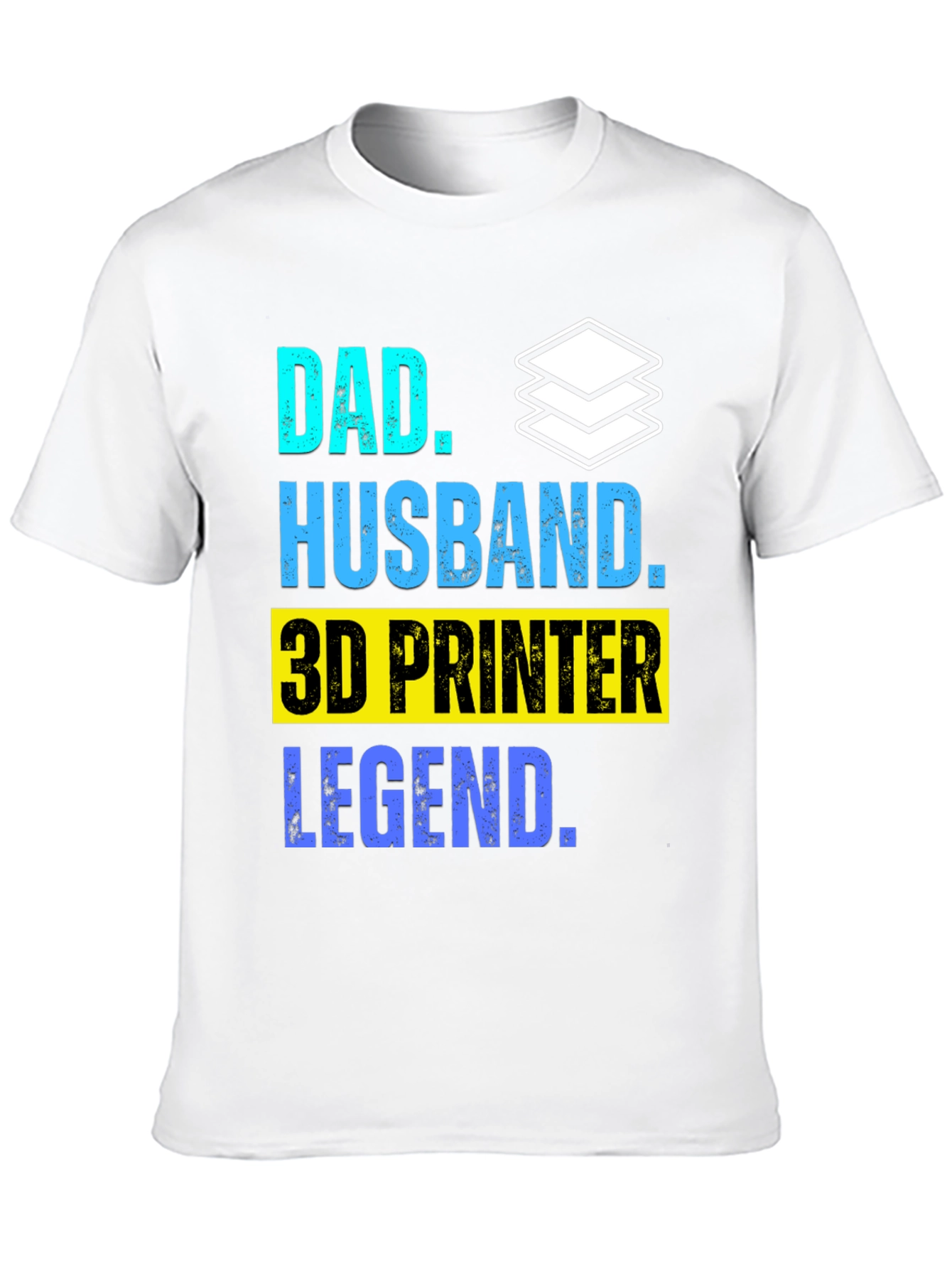 Dad Husband 3D Printer Legend T-Shirt