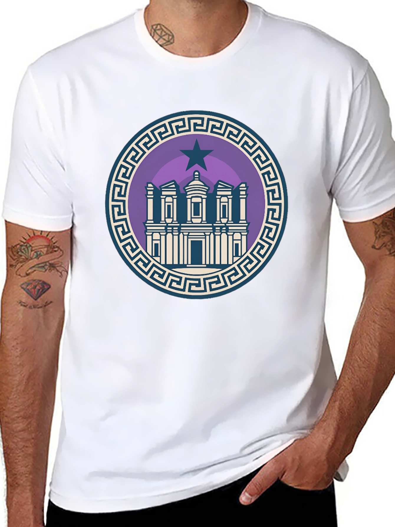 Monastery Petra Jordan T-Shirt