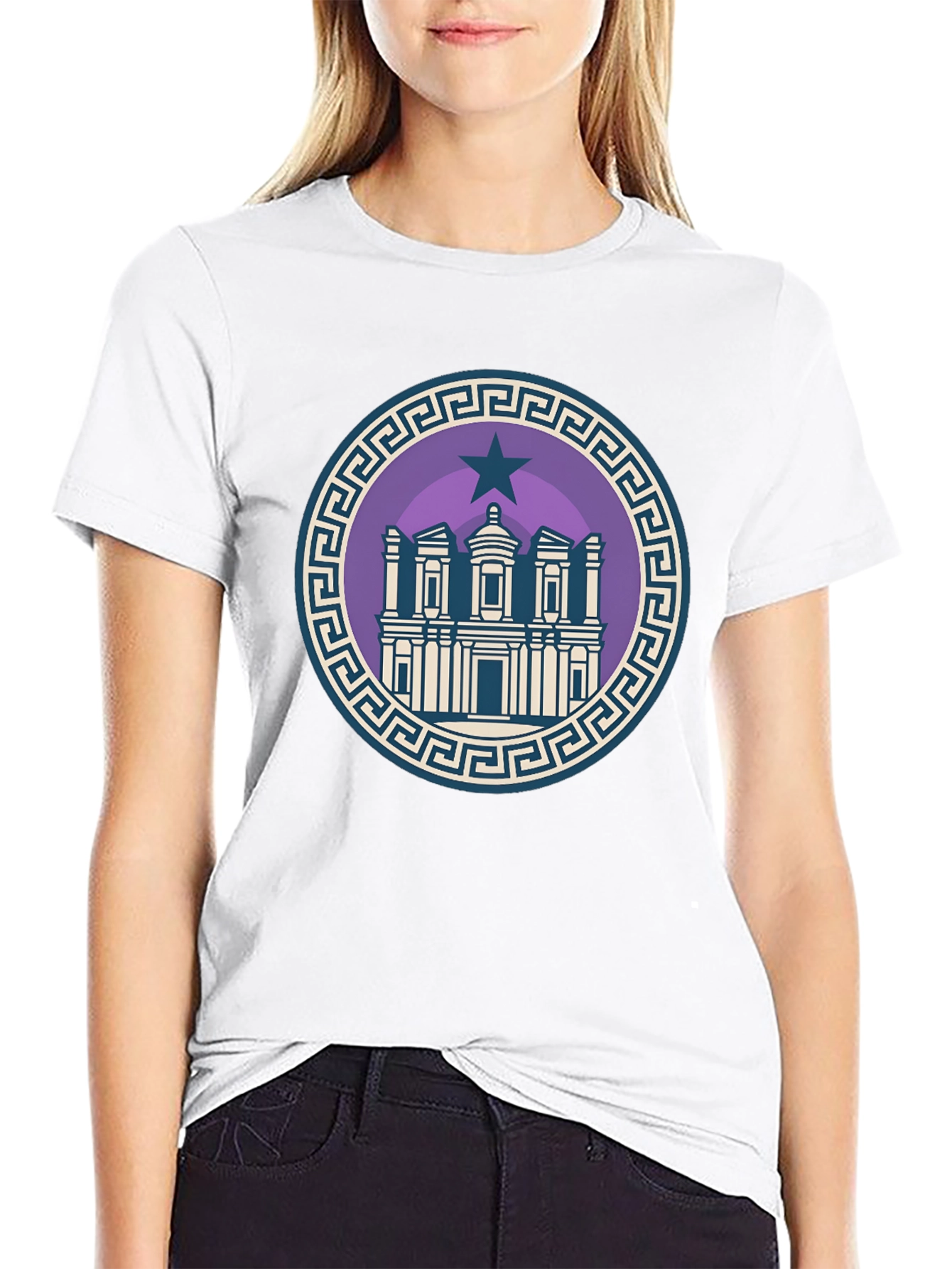 Monastery Petra Jordan T-Shirt