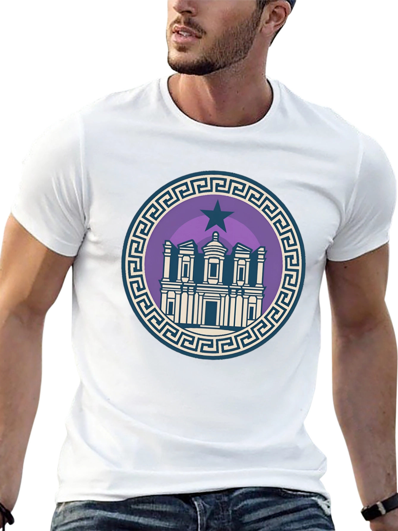 Monastery Petra Jordan T-Shirt