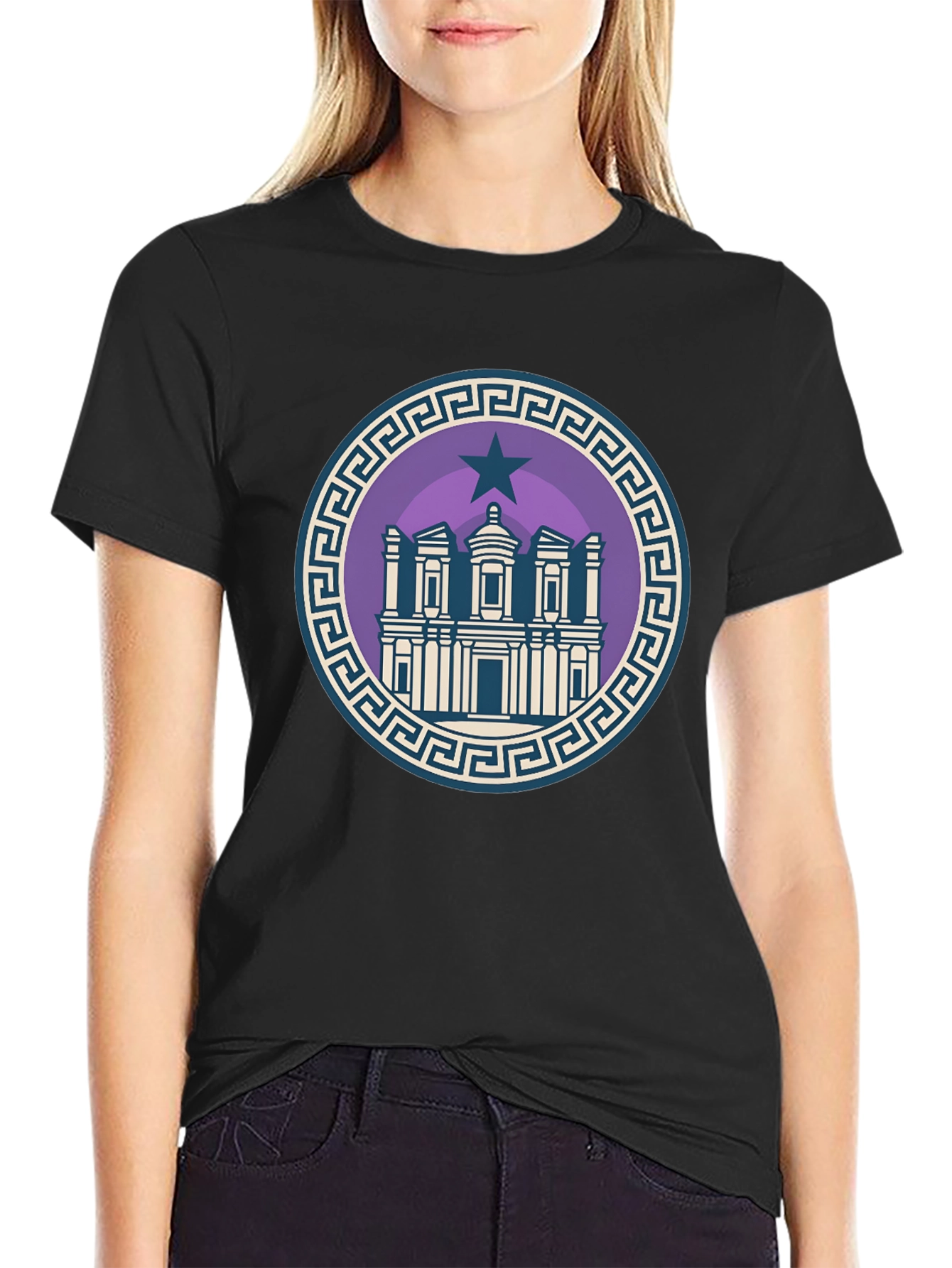 Monastery Petra Jordan T-Shirt
