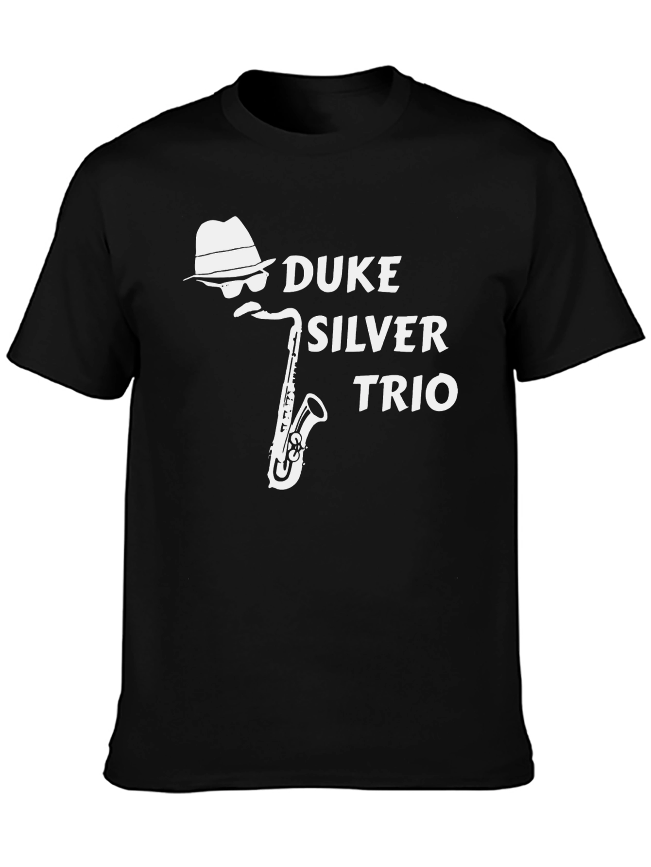 Duke Silver Trio T-Shirt - Saxophone Design