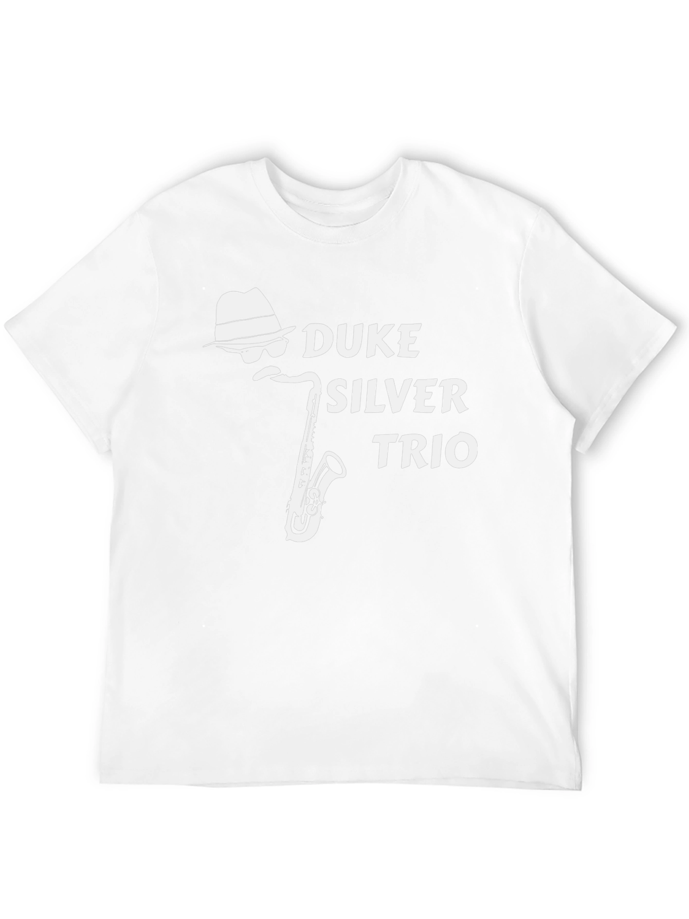 Duke Silver Trio T-Shirt - Saxophone Design